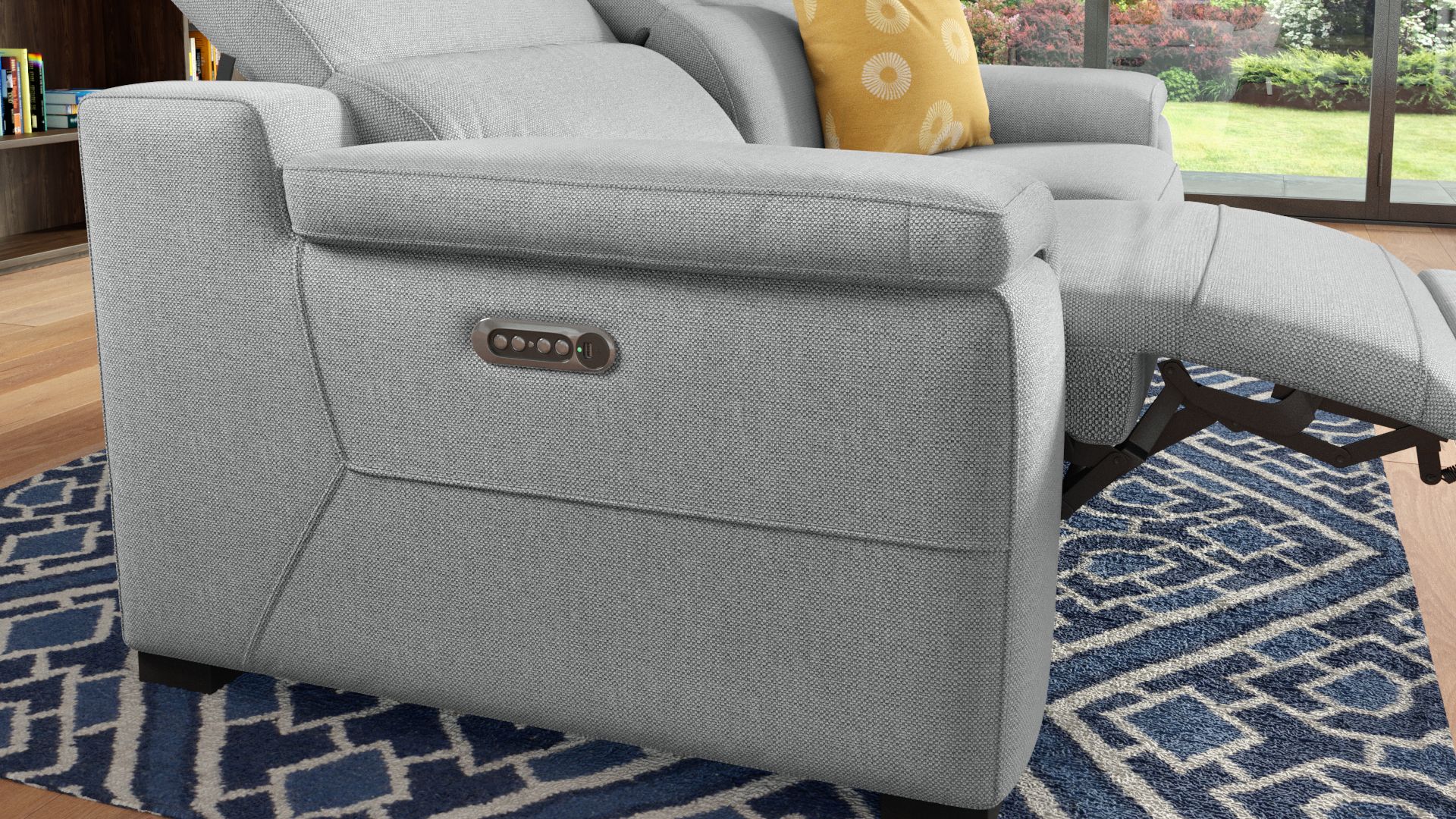 Stoff 3-Sitzer Sofa SORA