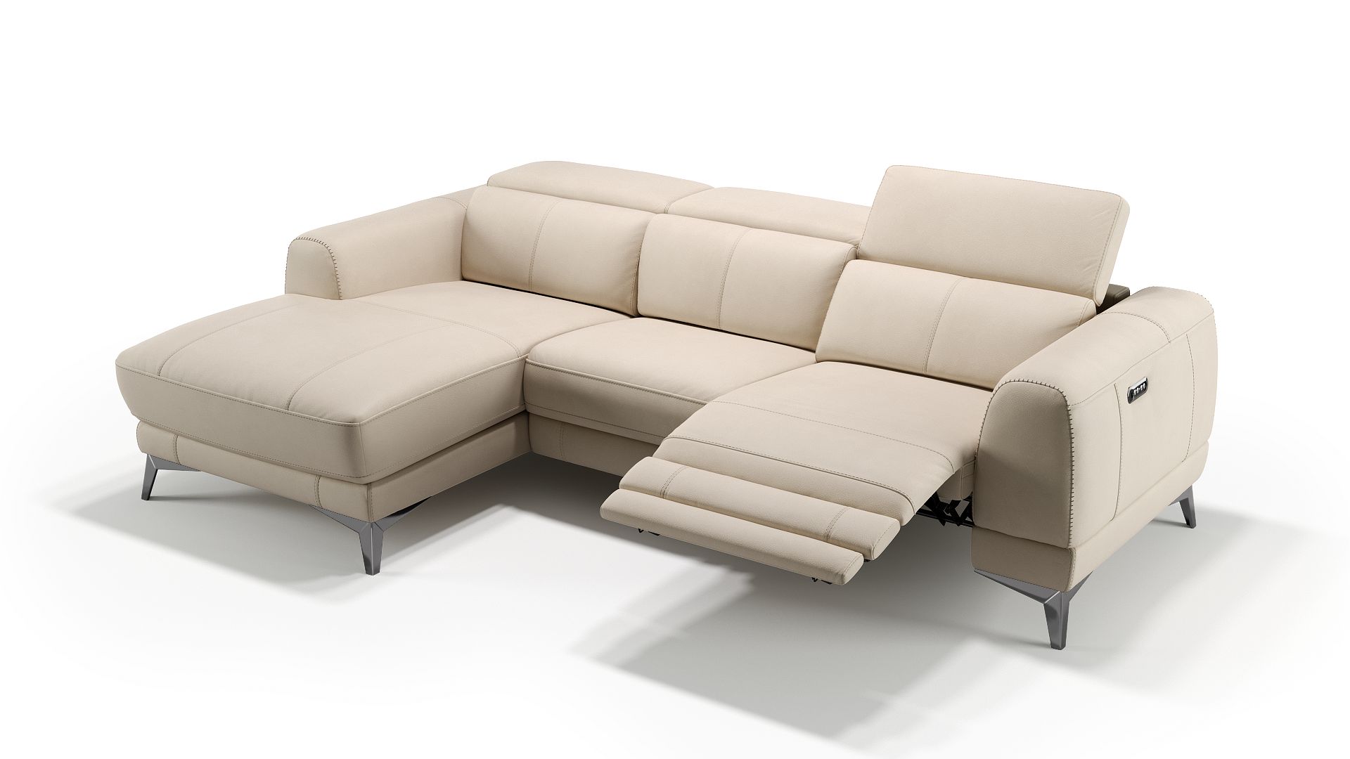 Leder Ecksofa LIMANA