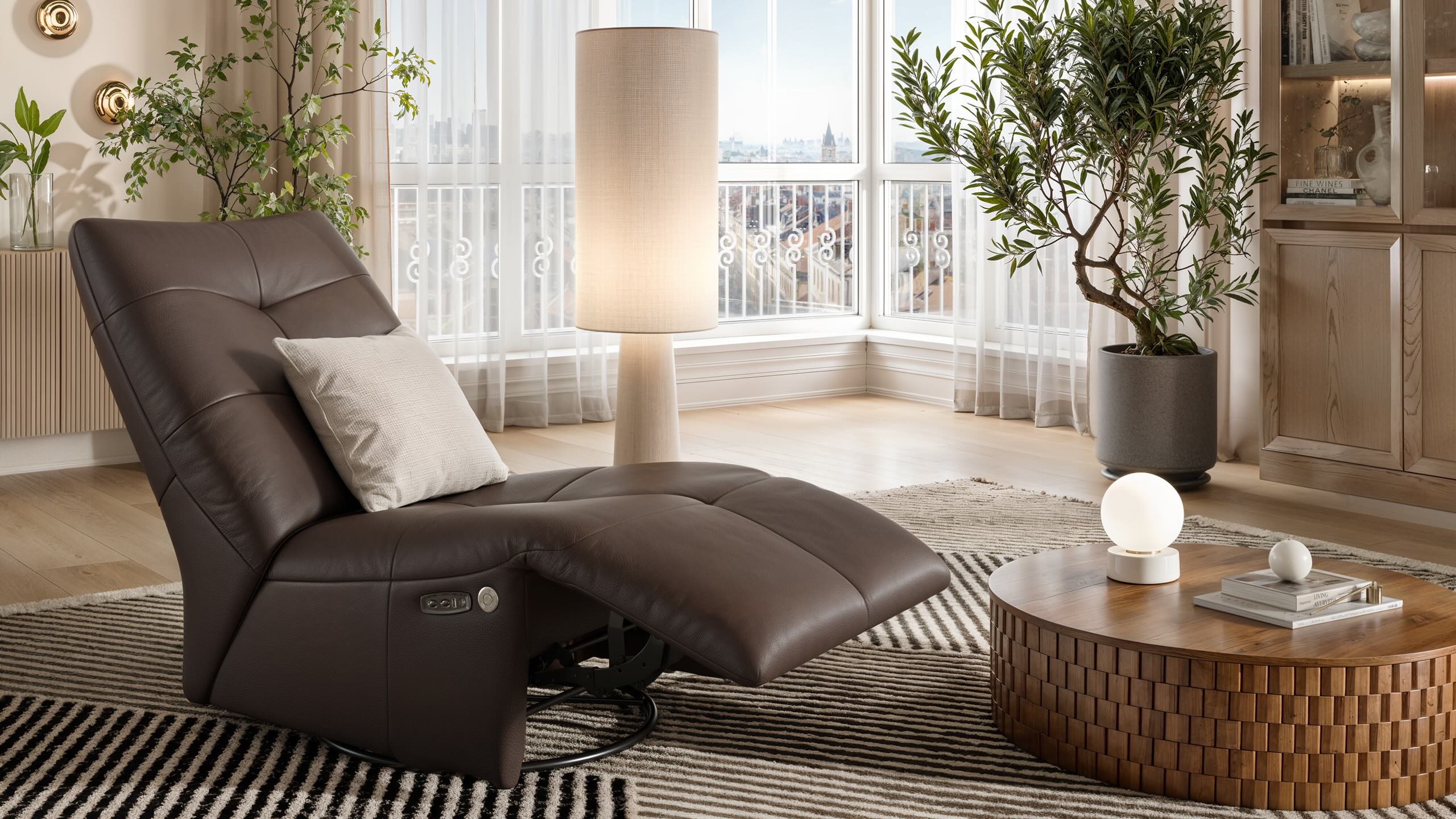 Leder Sessel LUCCA