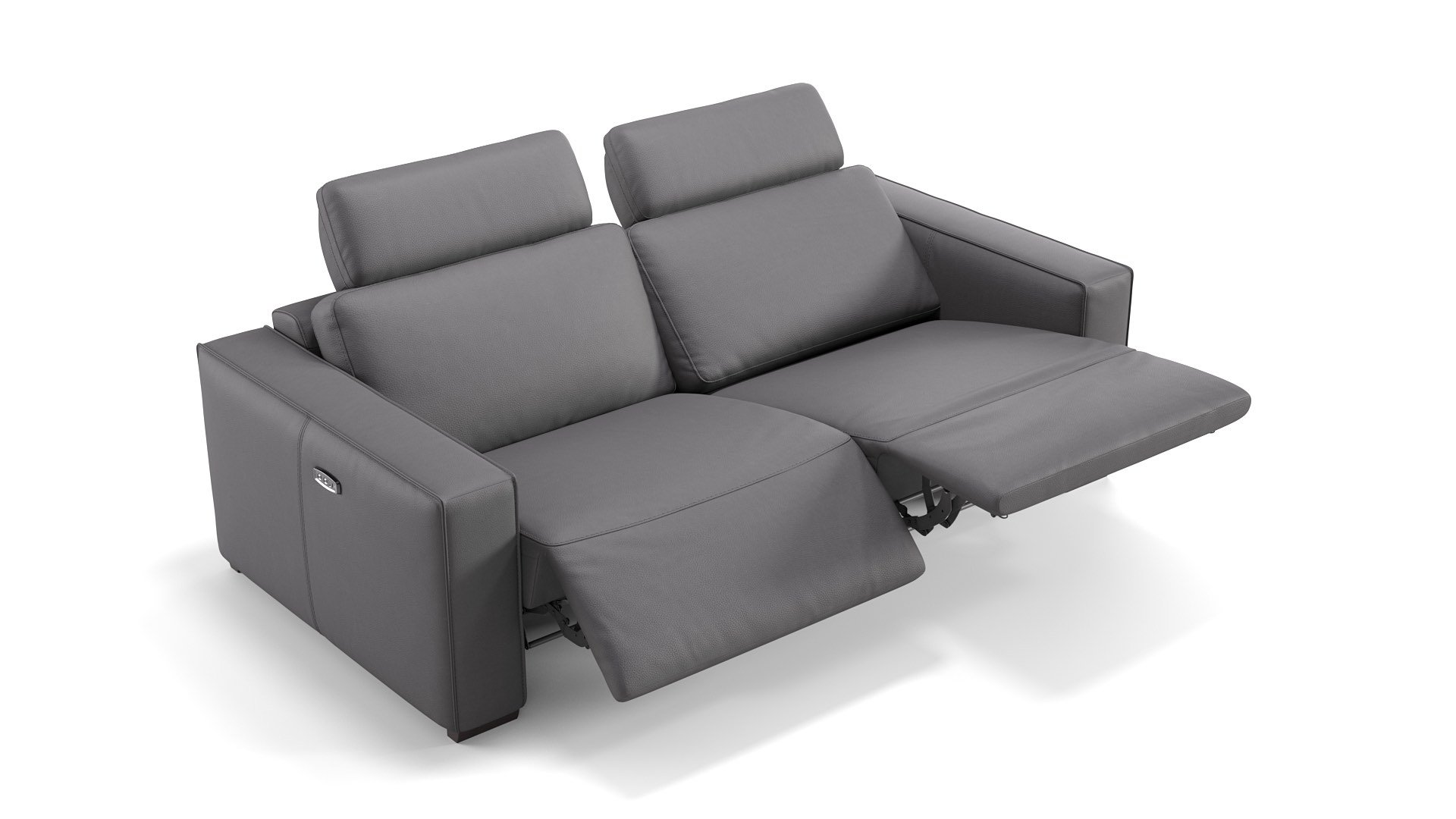 Leder 3-Sitzer Sofa BERGAMO
