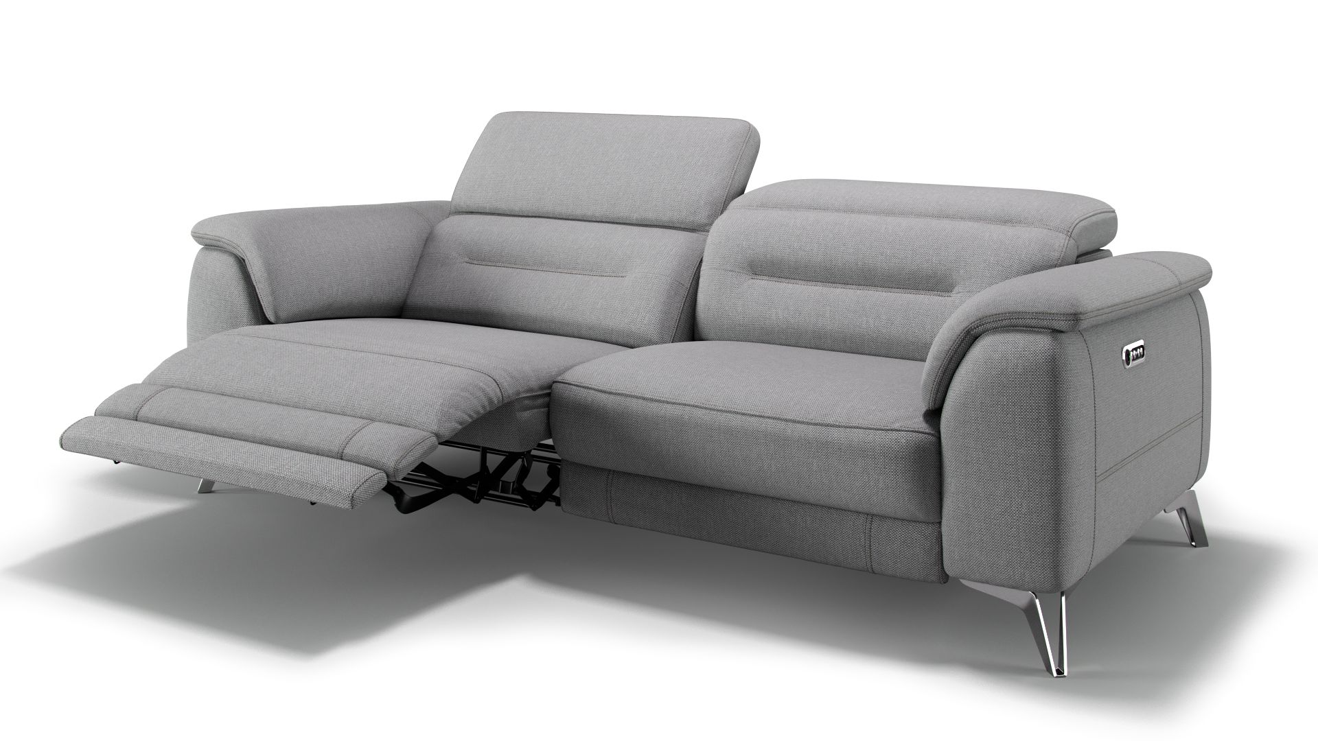 Stoff 3-Sitzer Sofa GANDINO