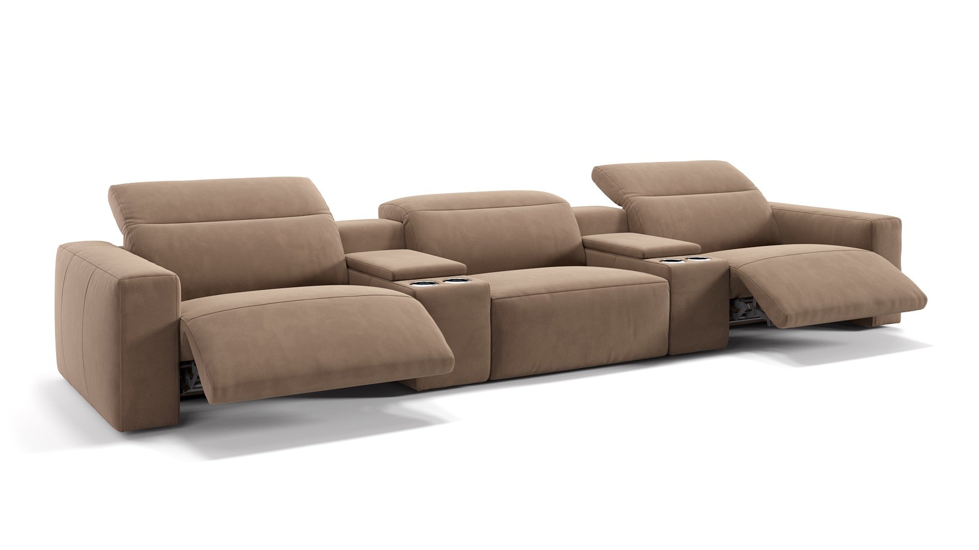 Stoff 3-Sitzer Kinosofa LENOLA