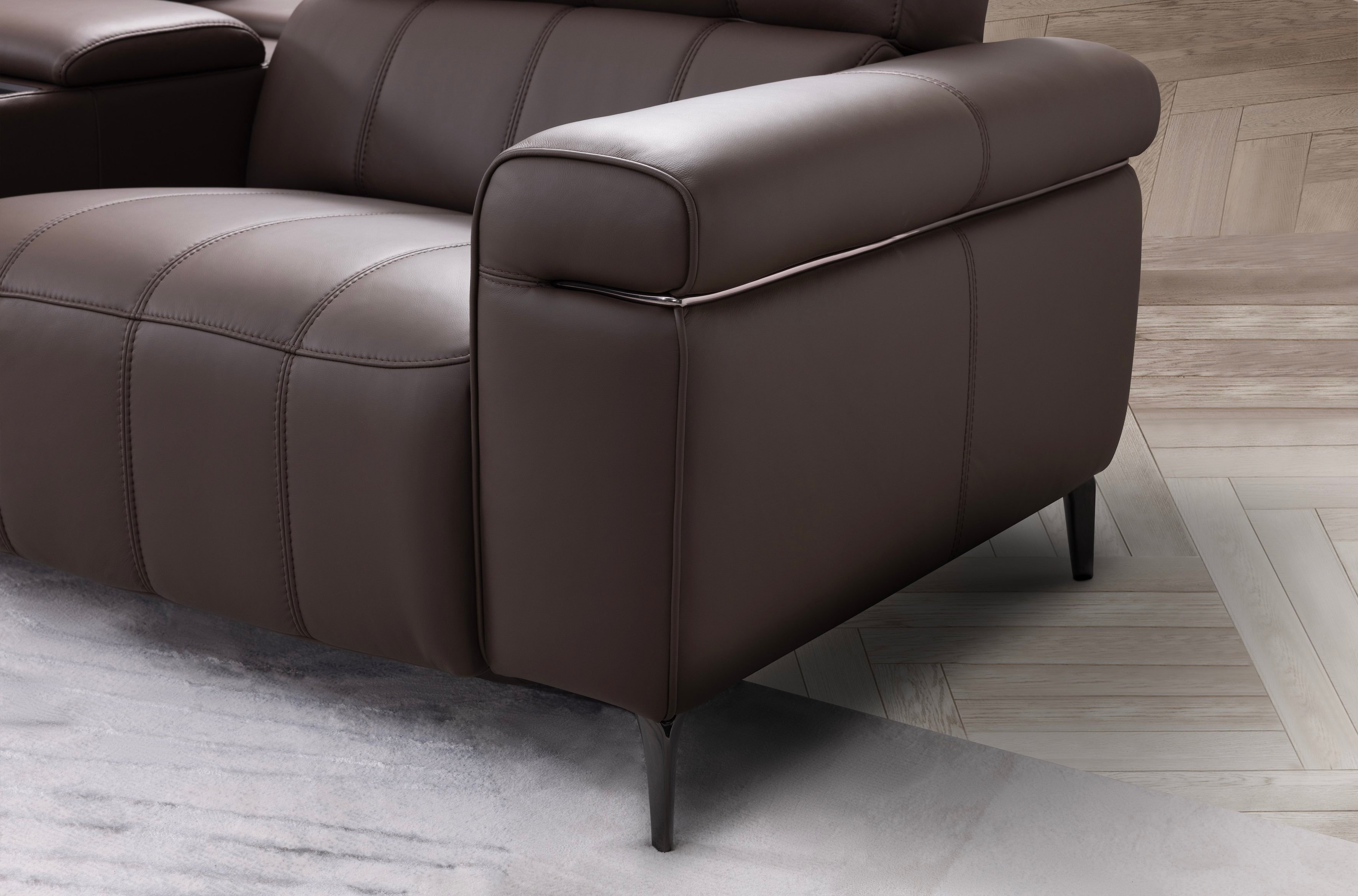 Leder Kinosofa SOLETO