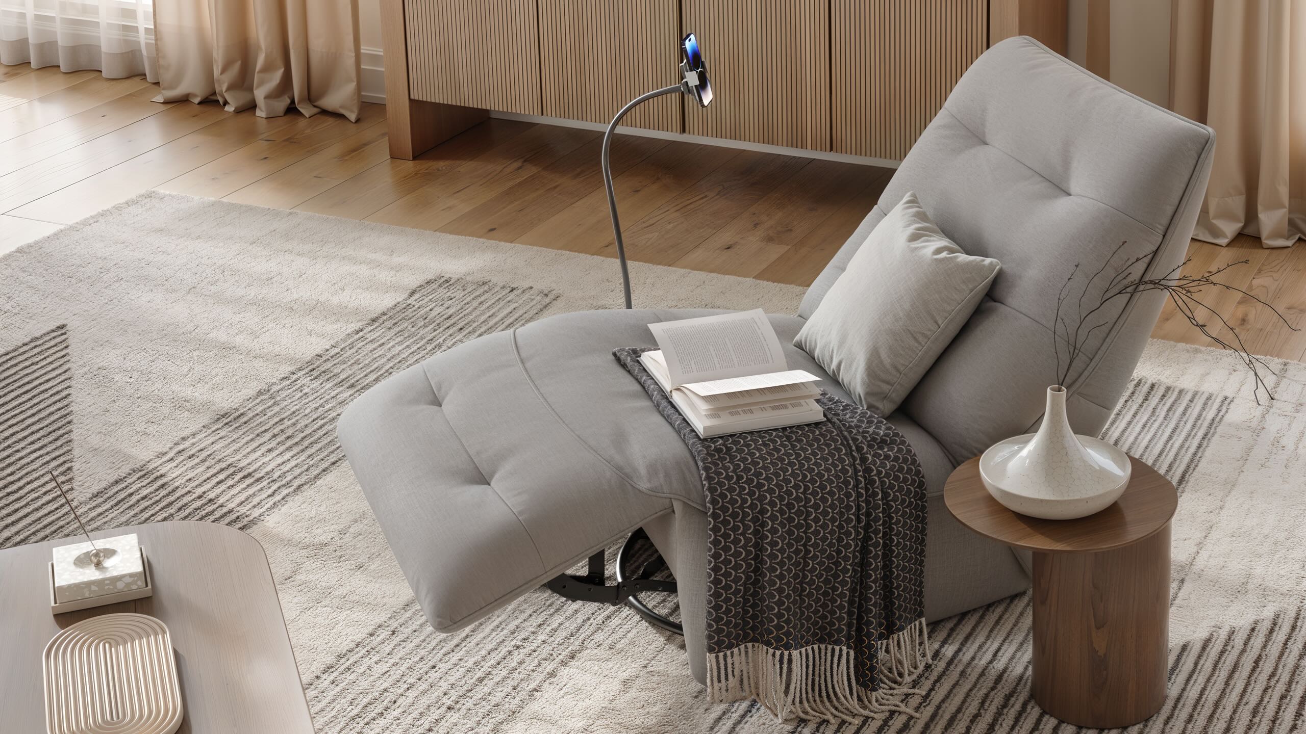 Stoff Sessel BONO