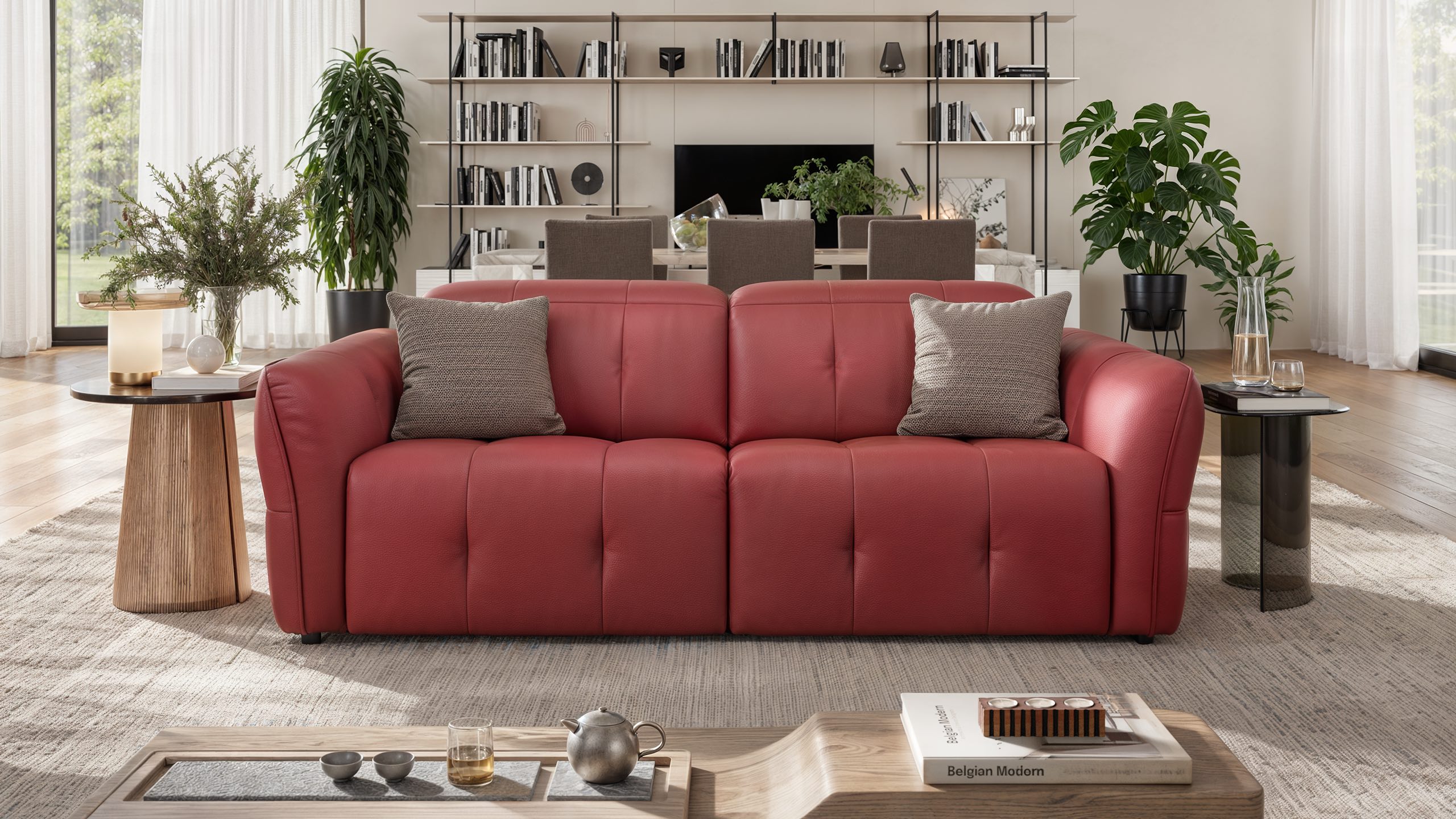 Leder 3-Sitzer MARANELLO