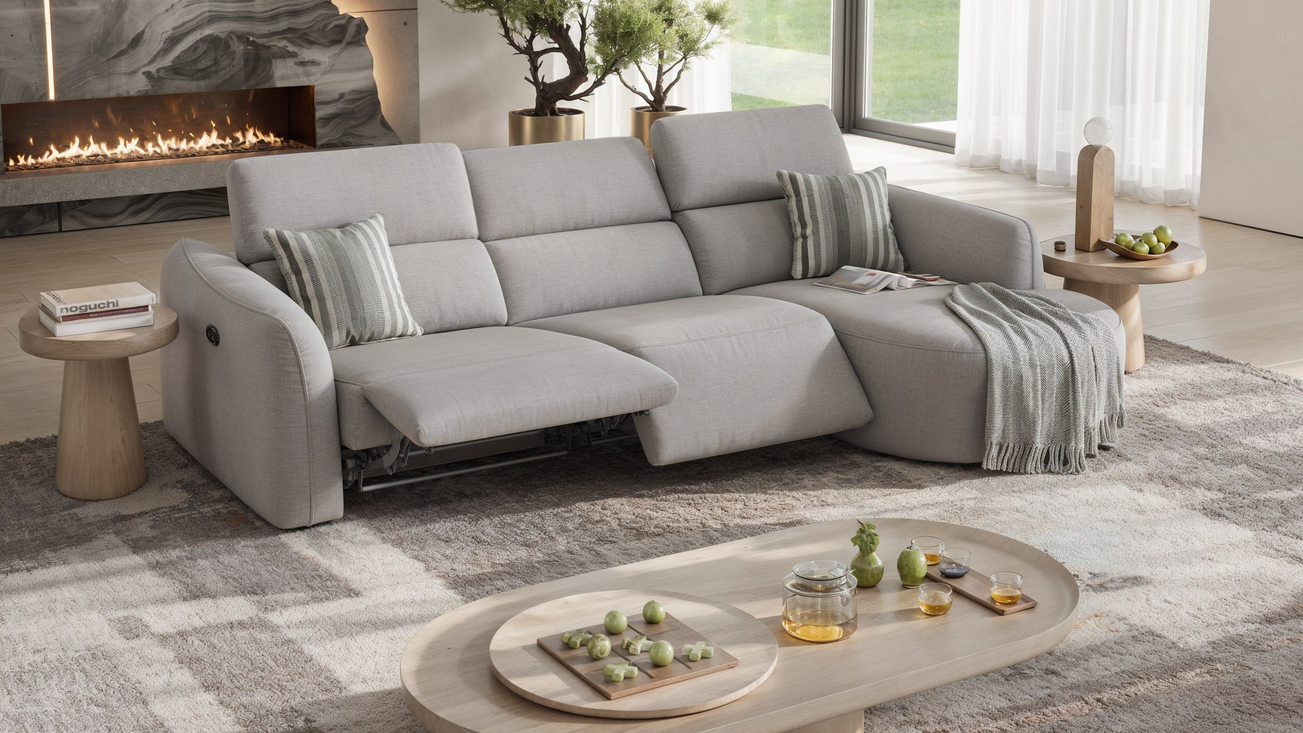 Stoff Ecksofa MILAZZO