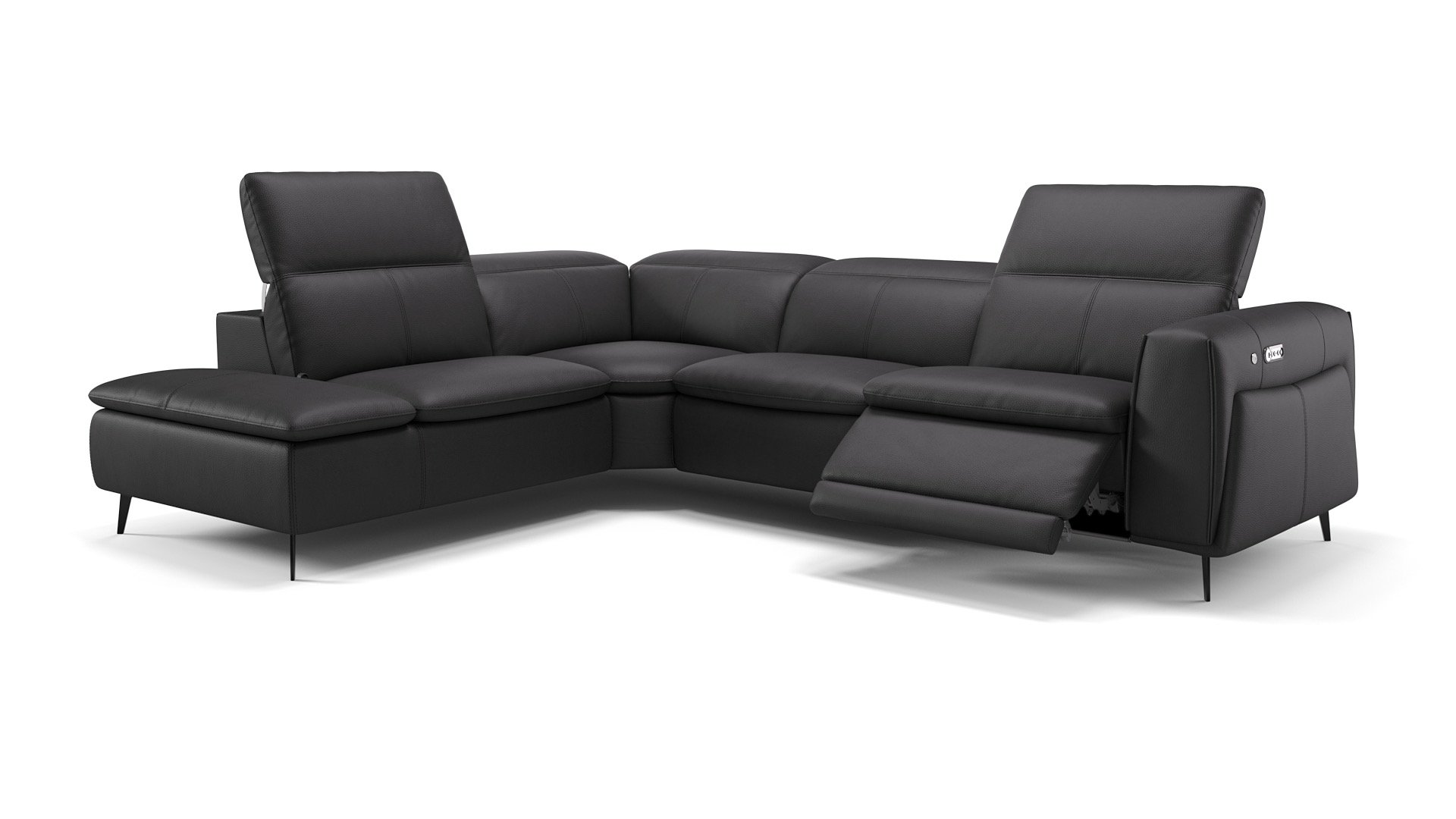 Leder Ecksofa BELLUNO