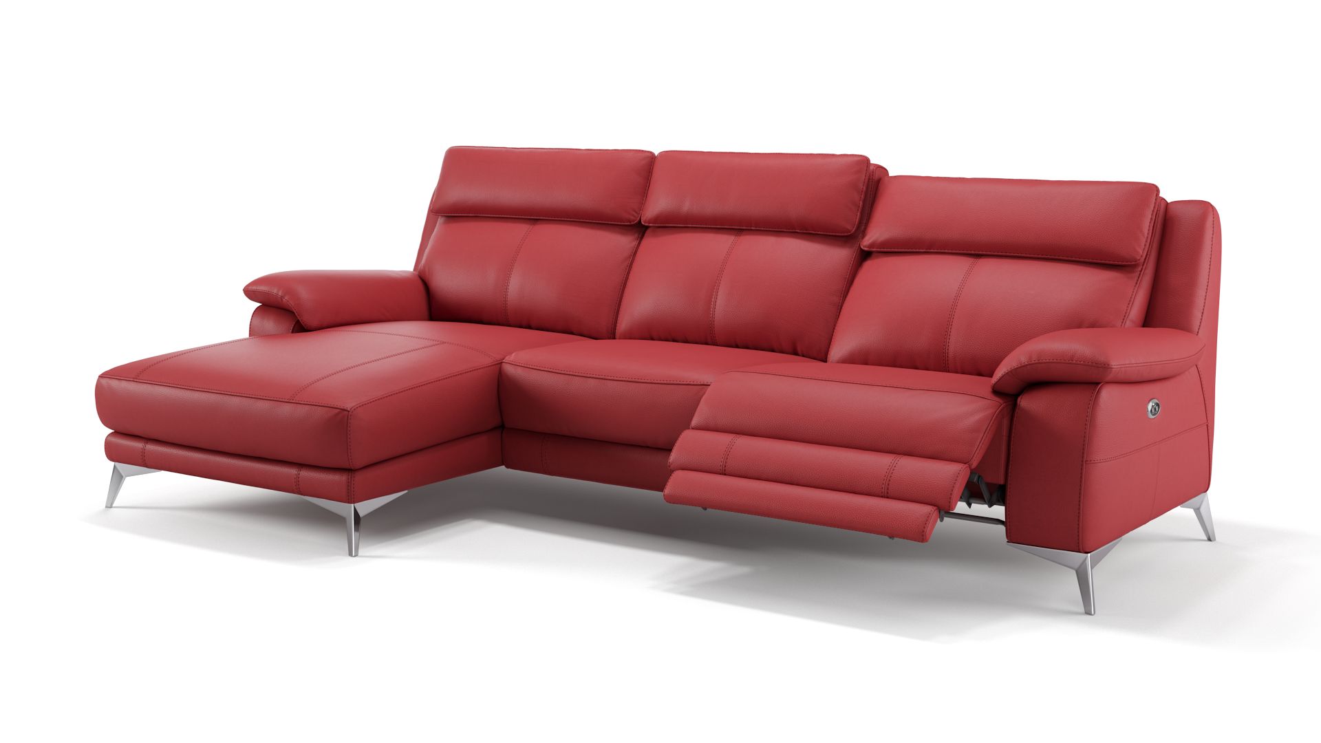 Leder Ecksofa ALIANO