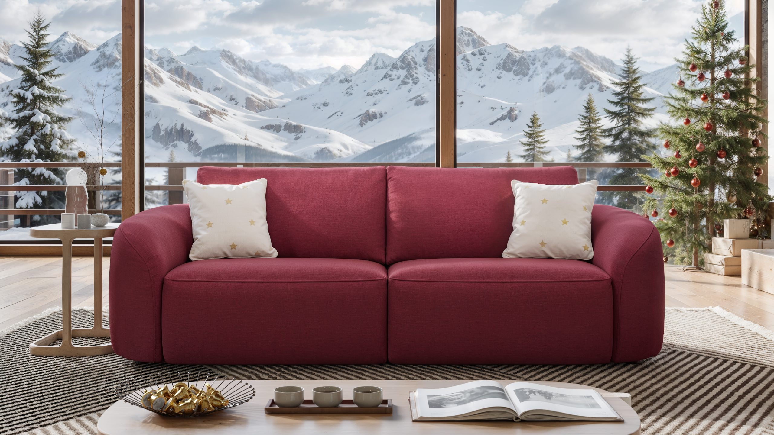 Stoff 3-Sitzer ST. MORITZ