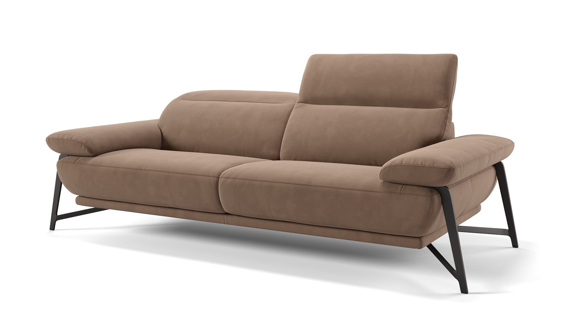 Stoff 3-Sitzer Sofa BIANCO