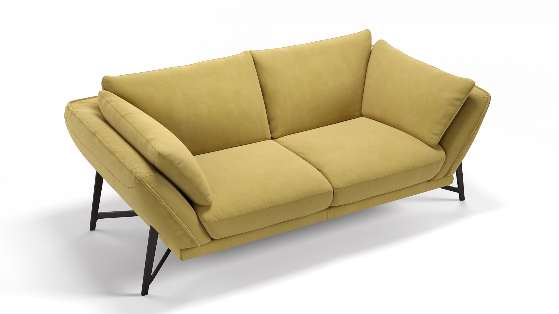 Stoff 2-Sitzer Sofa ESTELLA