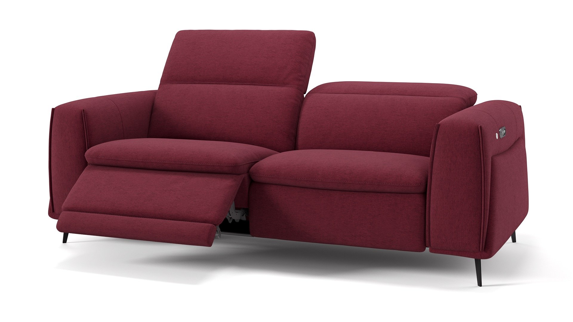 Stoff 3-Sitzer Sofa BELLUNO