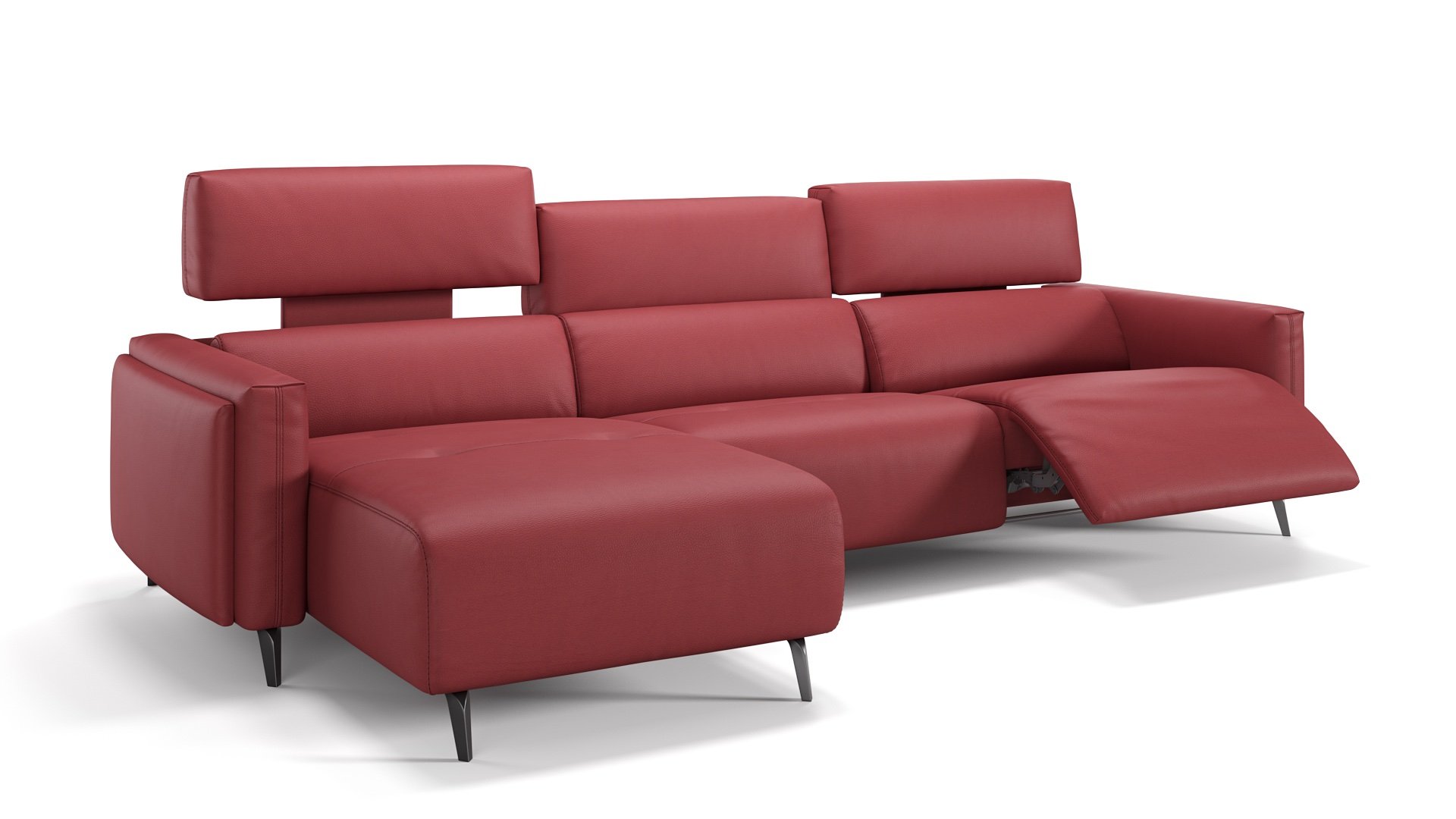 Leder Ecksofa AVELLA