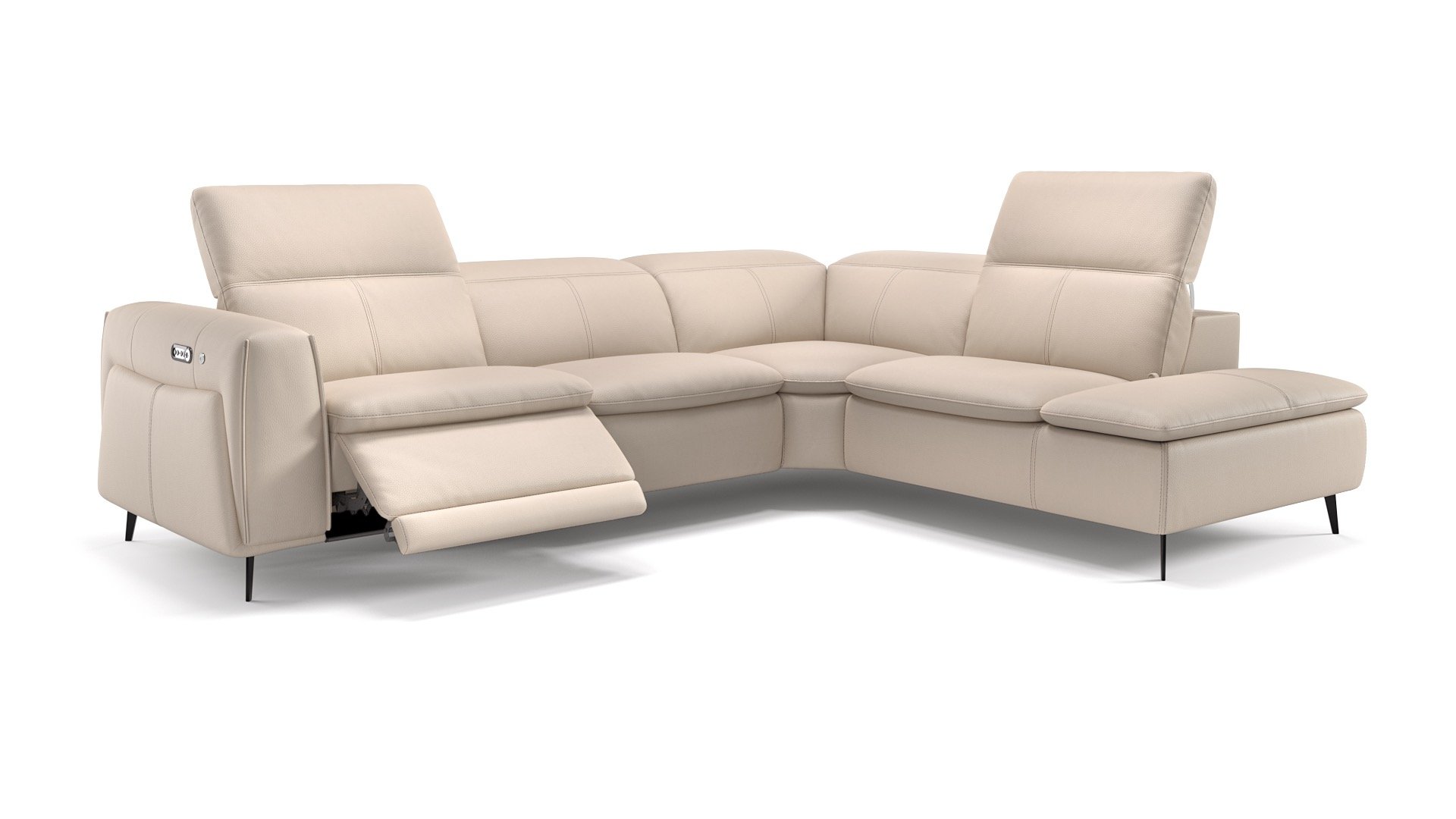 Leder Ecksofa BELLUNO