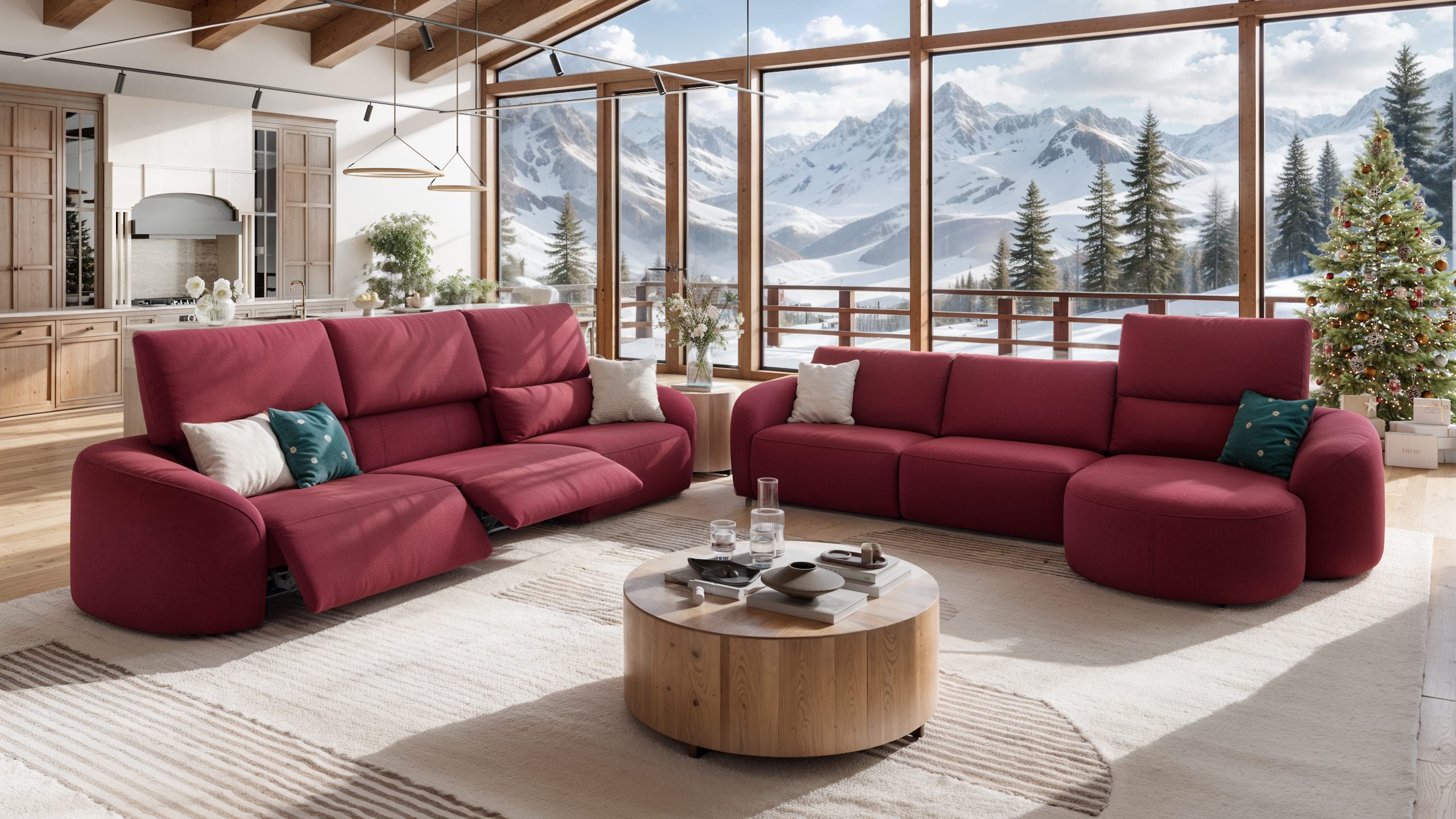 Stoff Ecksofa ST. MORITZ
