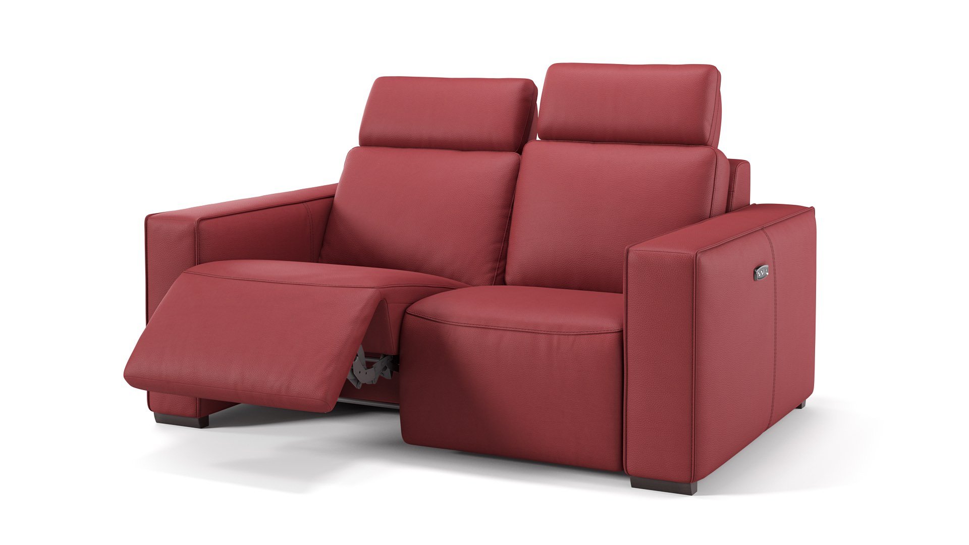 Leder 2-Sitzer Sofa BERGAMO