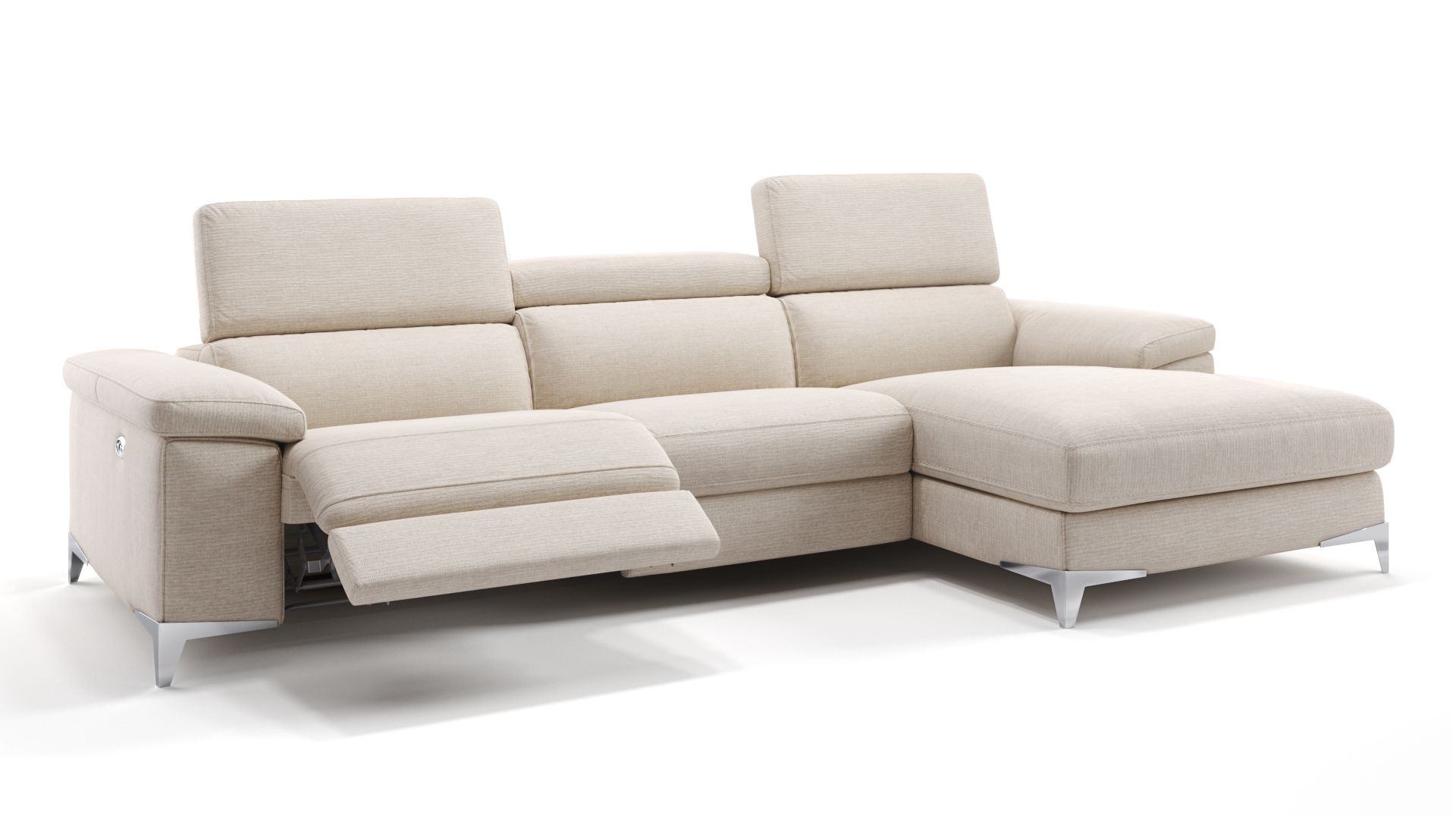 Stoff Ecksofa VENOSA