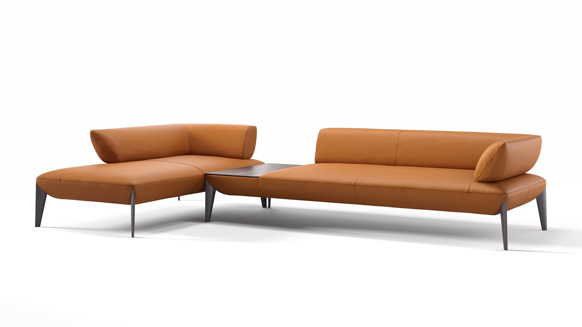 Leder Ecksofa ALMERIA