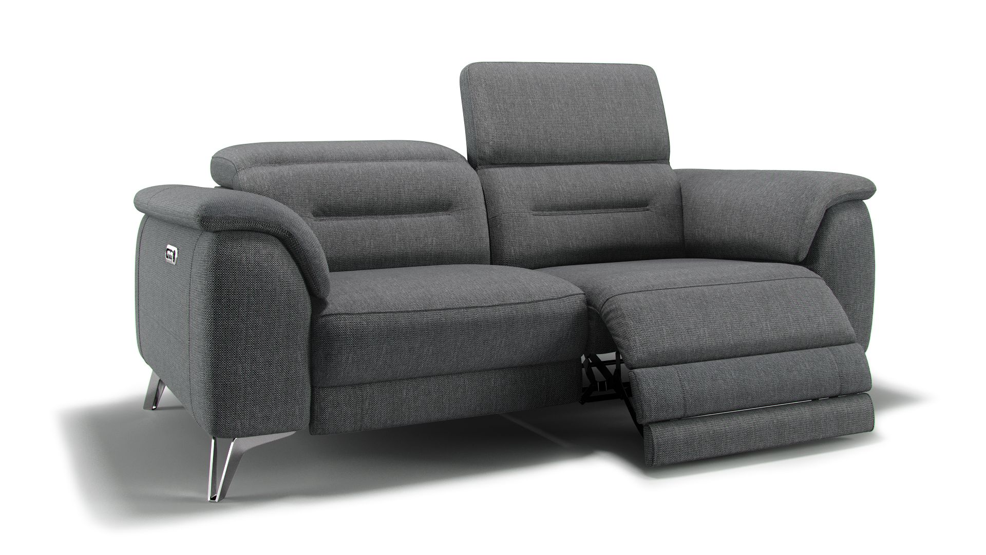 Stoff 2-Sitzer Sofa GANDINO