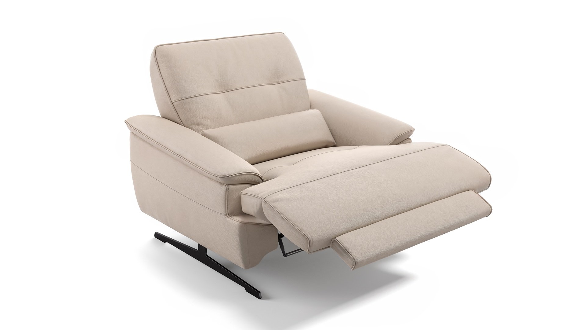 Leder 1-Sitzer PERLO
