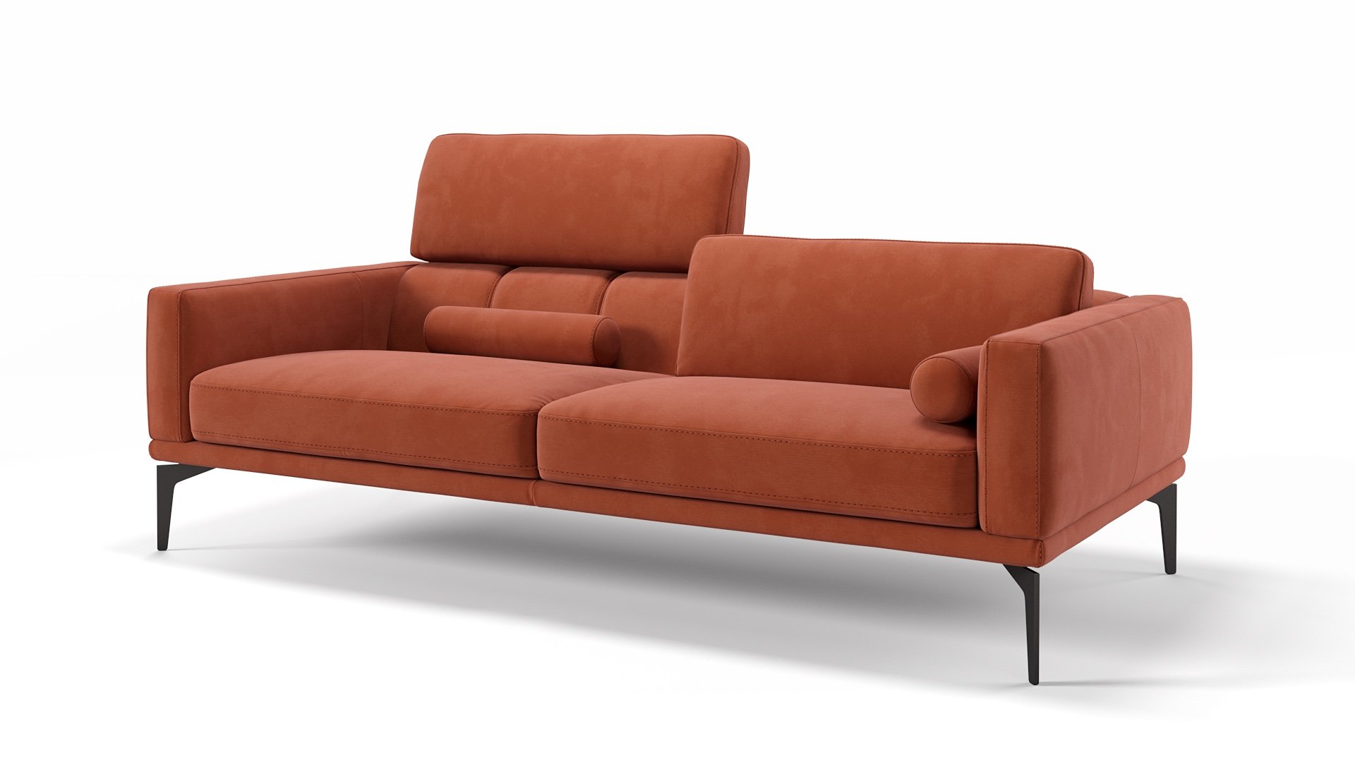 Stoff 3-Sitzer Sofa SALERNO