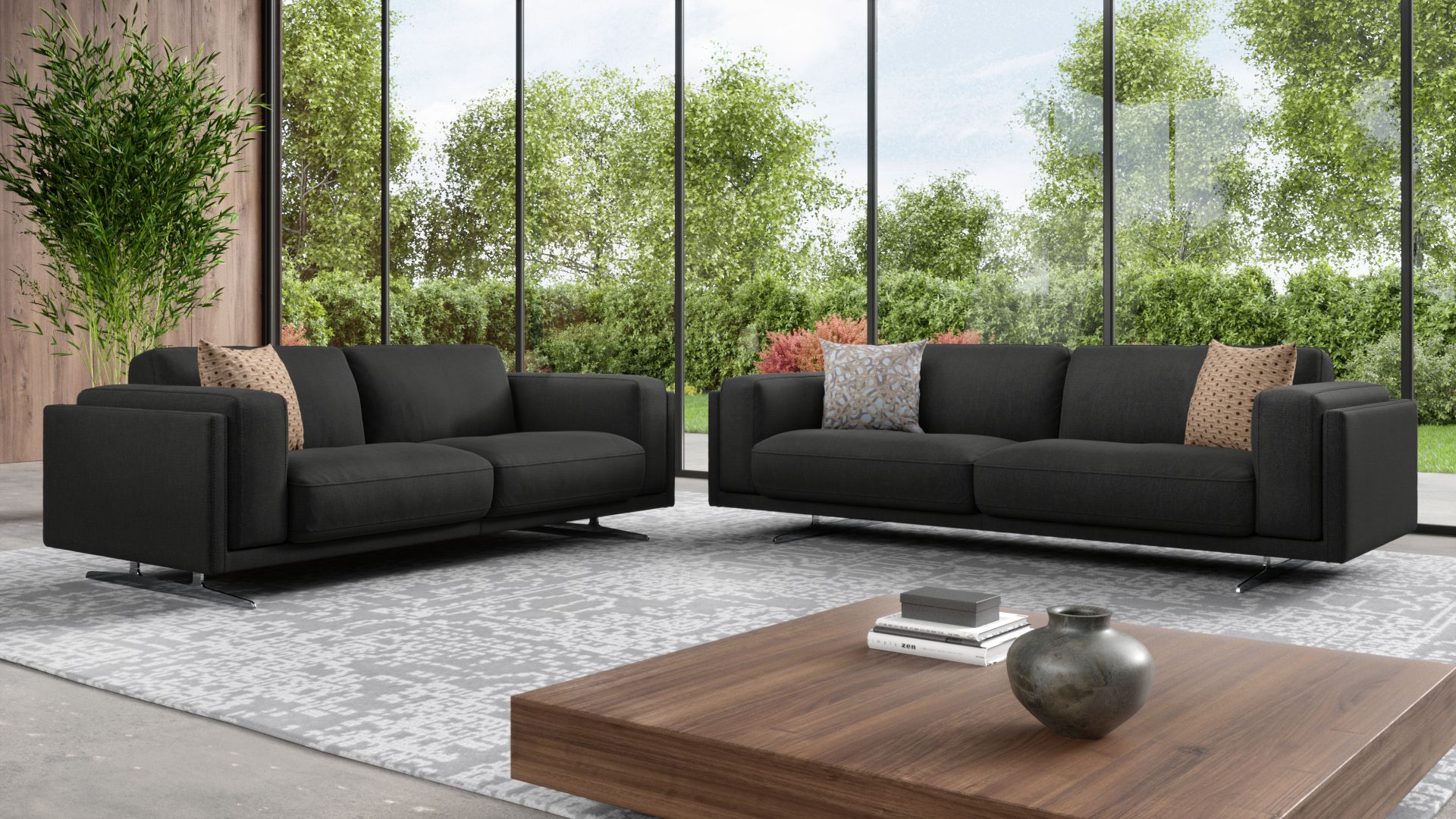 Stoff 2-Sitzer Sofa BELLANTE