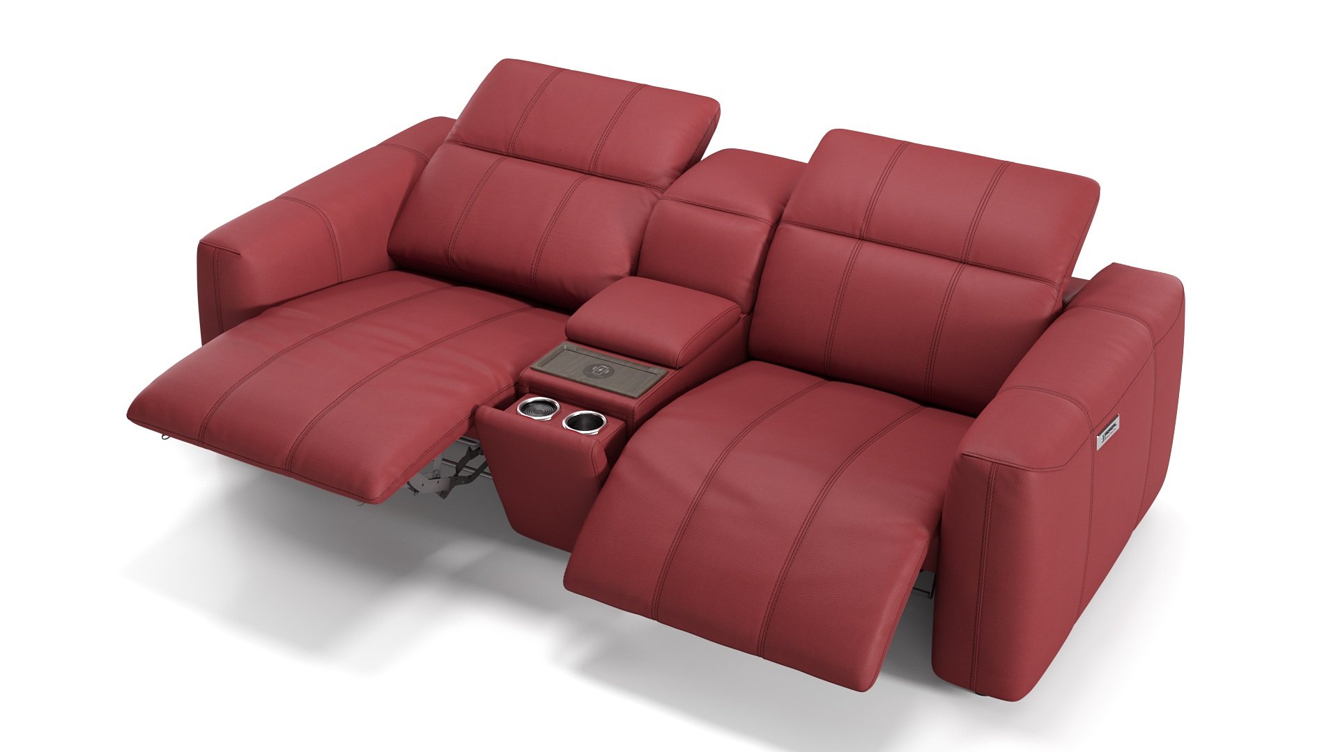 Leder 2-Sitzer Kinosofa FLORIDA