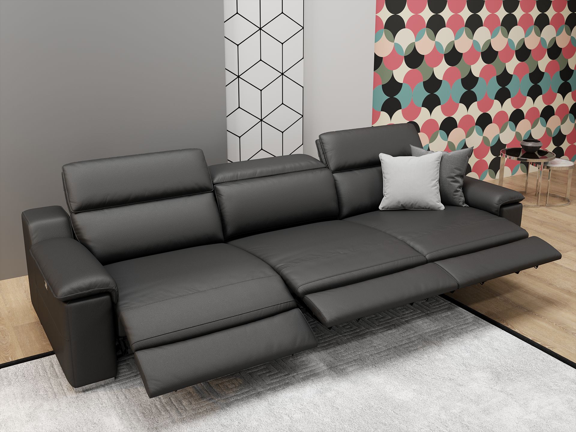 Leder 3-Sitzer Sofa XXL MACELLO