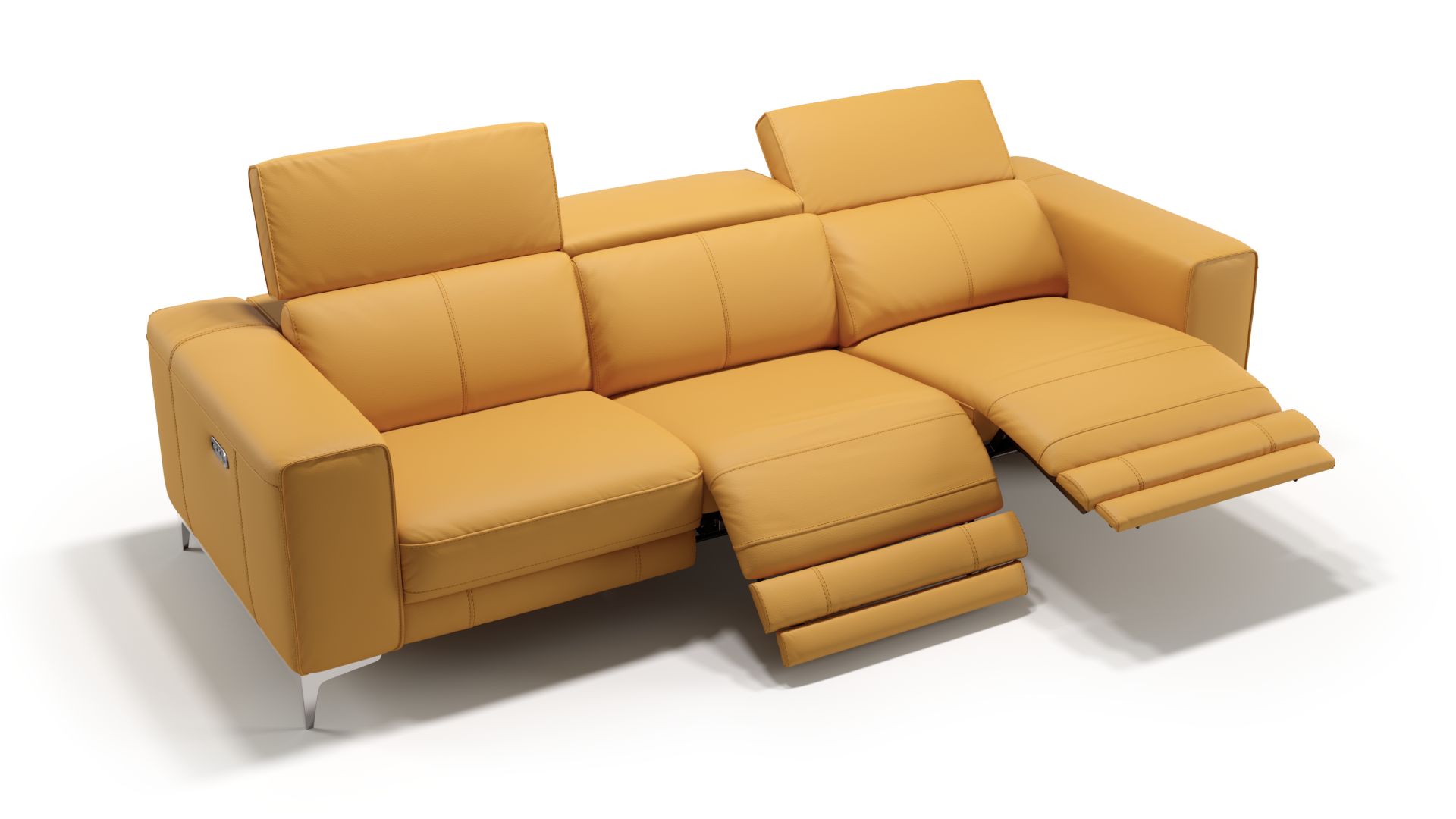 Leder 3-Sitzer Sofa XXL CUPELLO