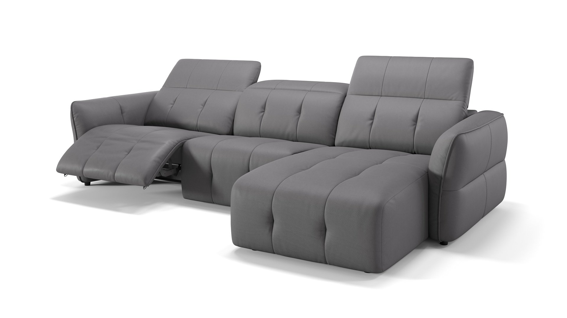Leder Ecksofa MARANELLO