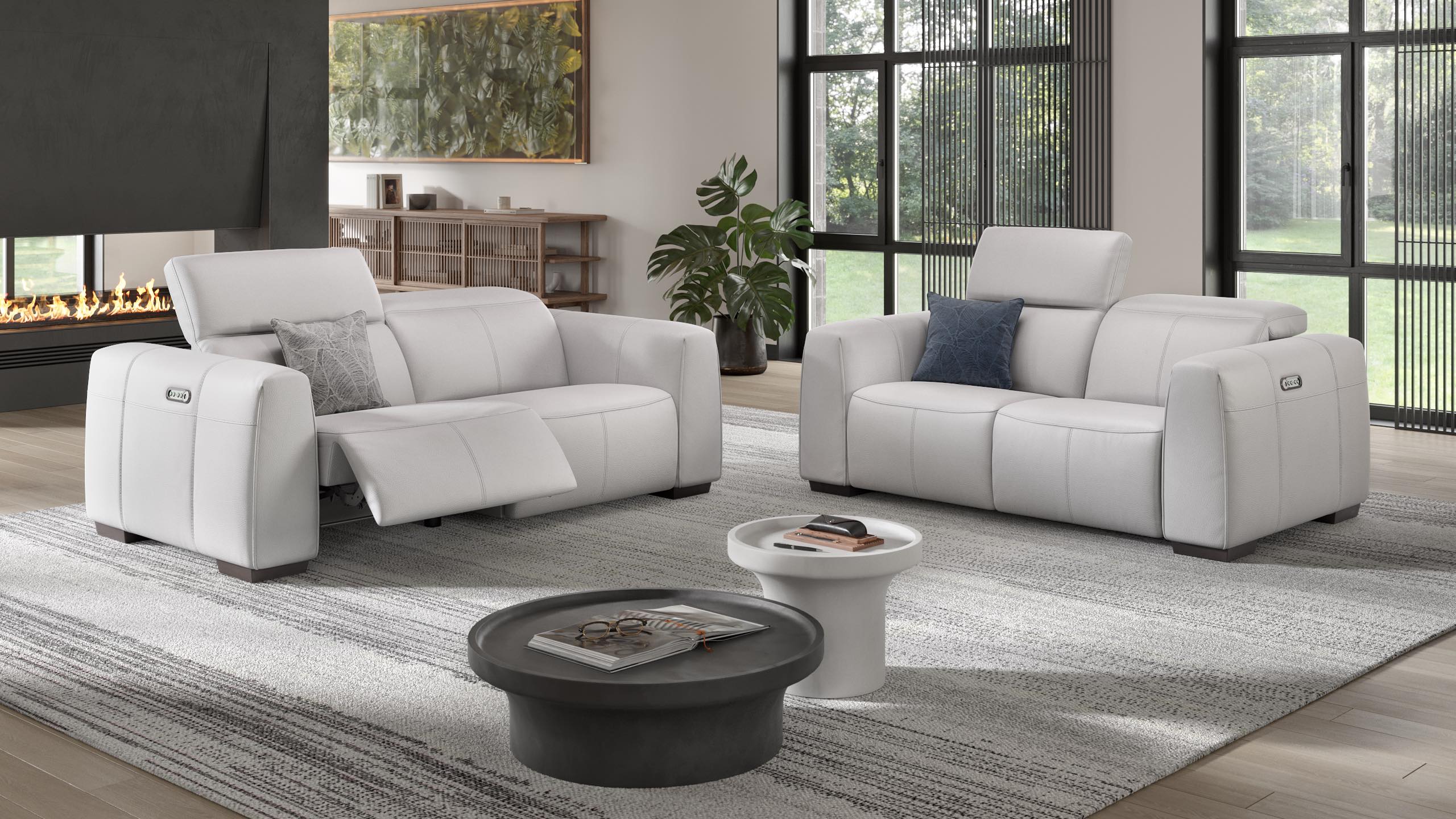 Leder 2-Sitzer Sofa MILLESIMO