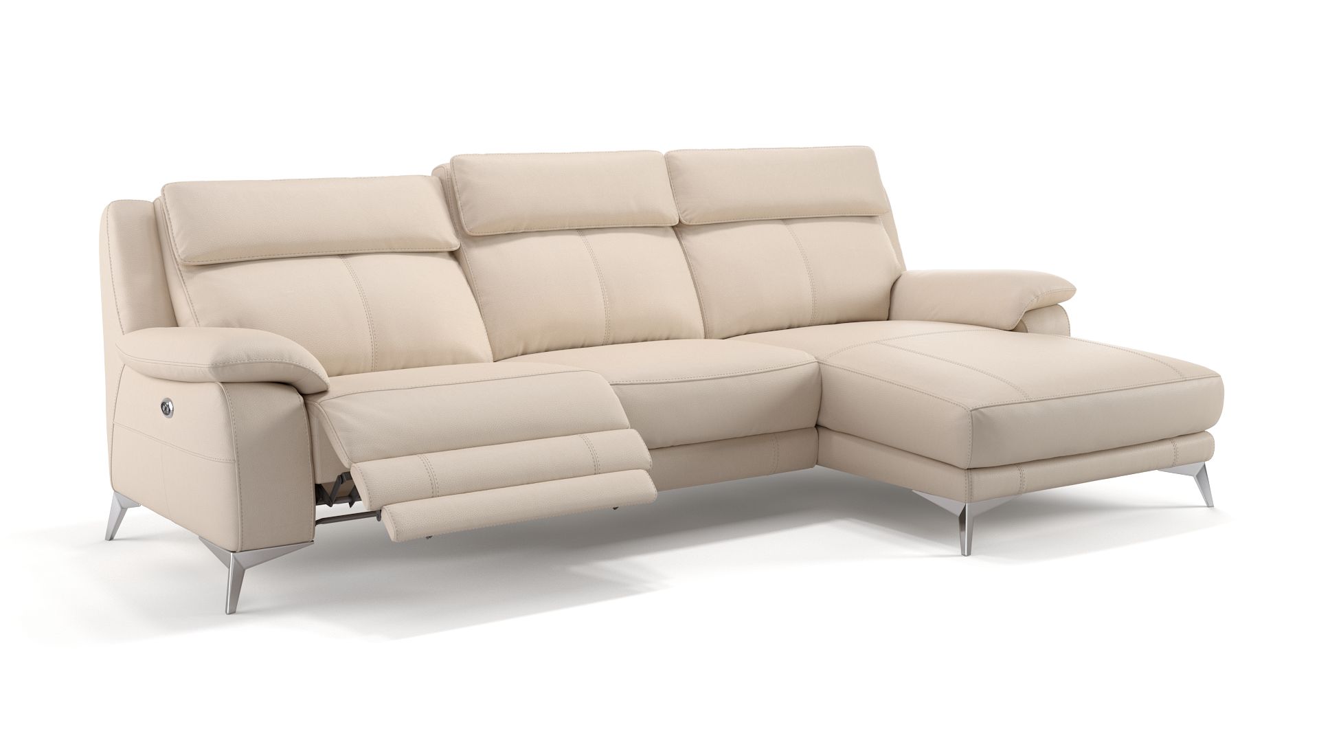 Leder Ecksofa ALIANO