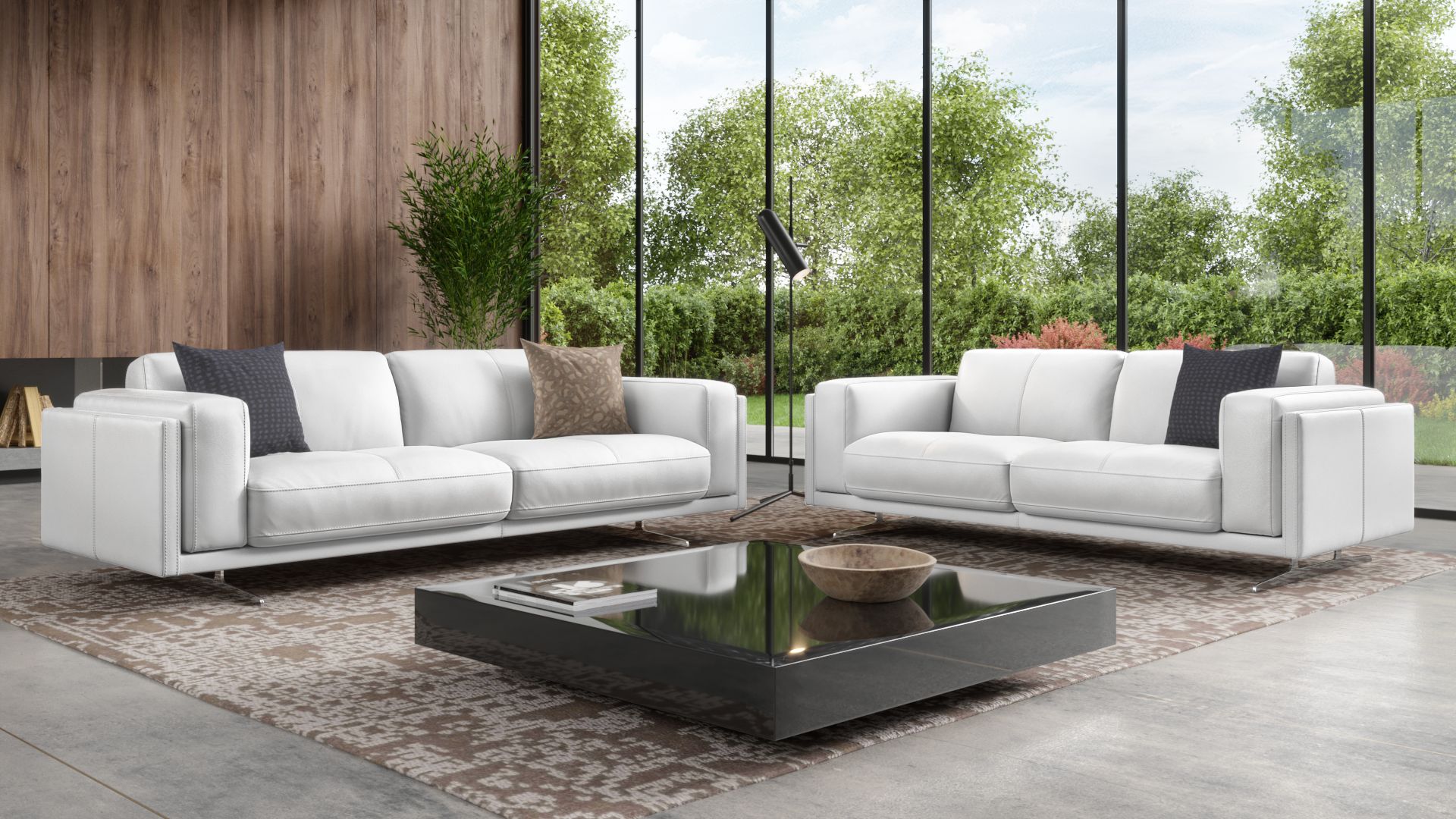 Leder 3-Sitzer Sofa BELLANTE