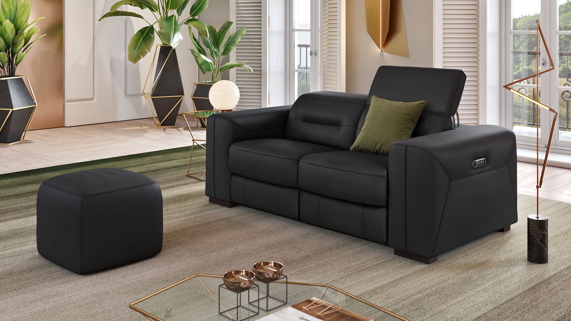 Leder 2-Sitzer Sofa CORATO