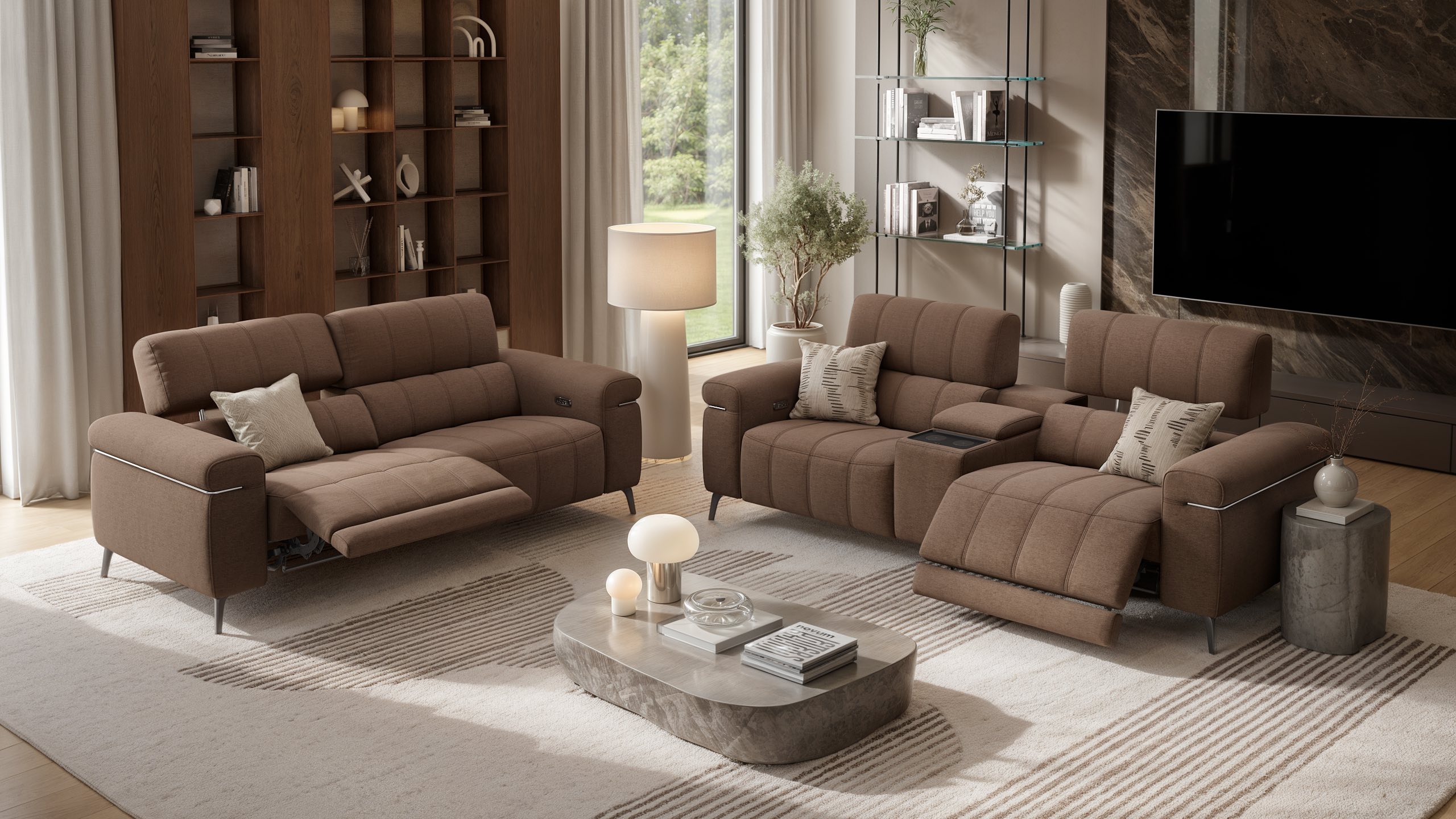 Stoff 3-Sitzer Sofa SOLETO