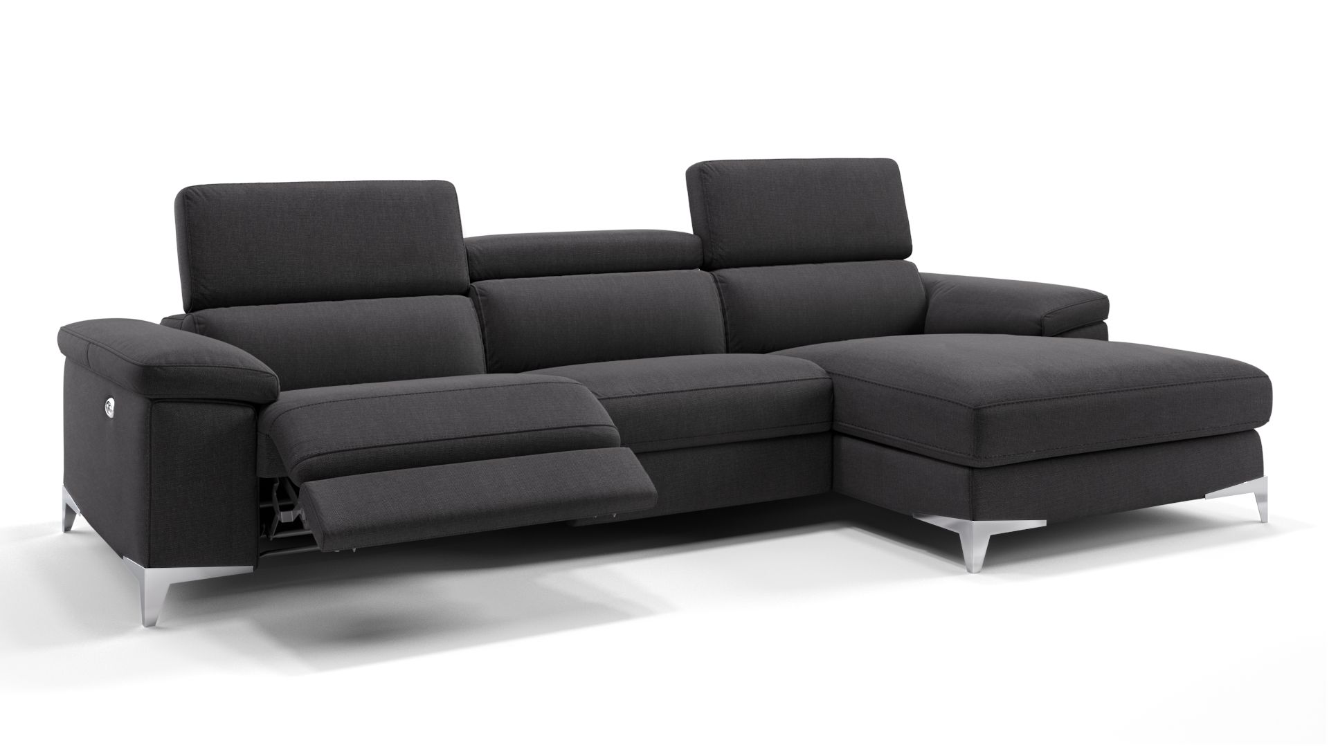 Stoff Ecksofa VENOSA