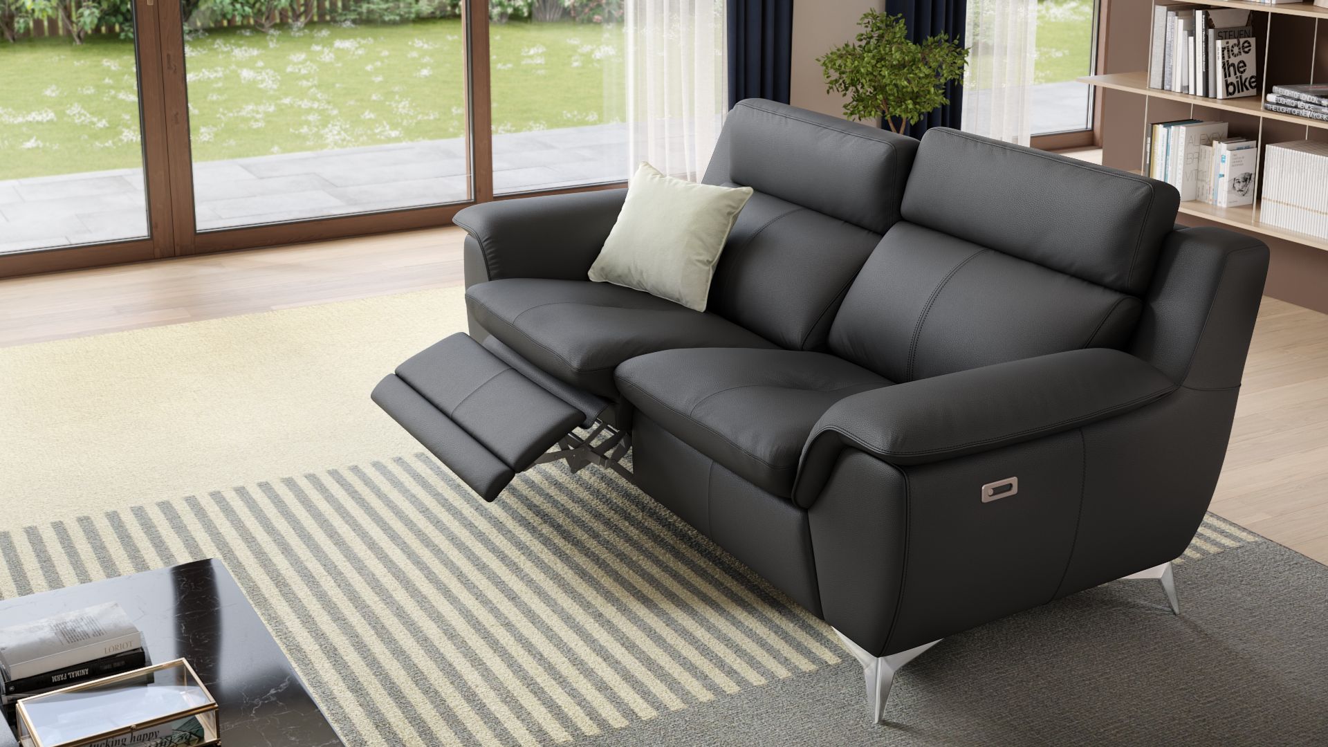 Leder 3-Sitzer Sofa AVERSA