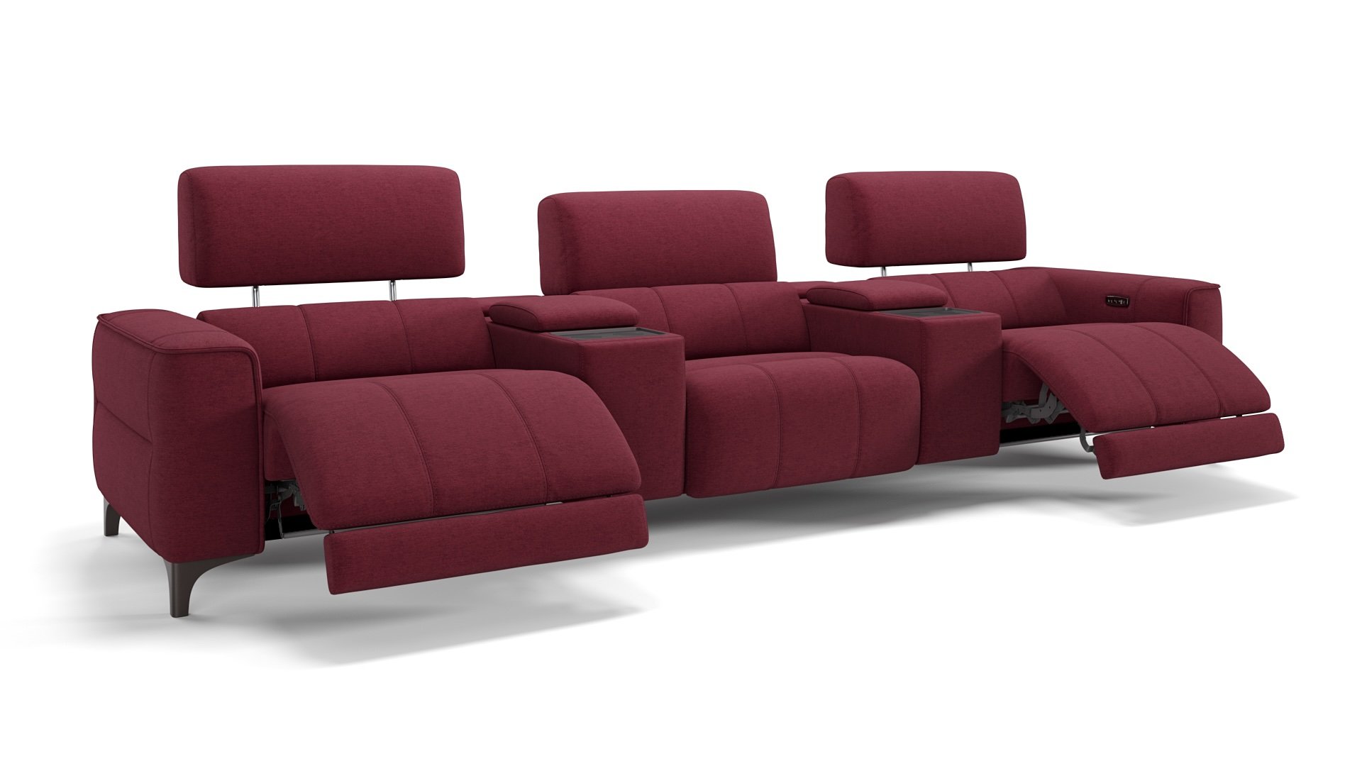 Stoff 3-Sitzer Kinosofa NANTO