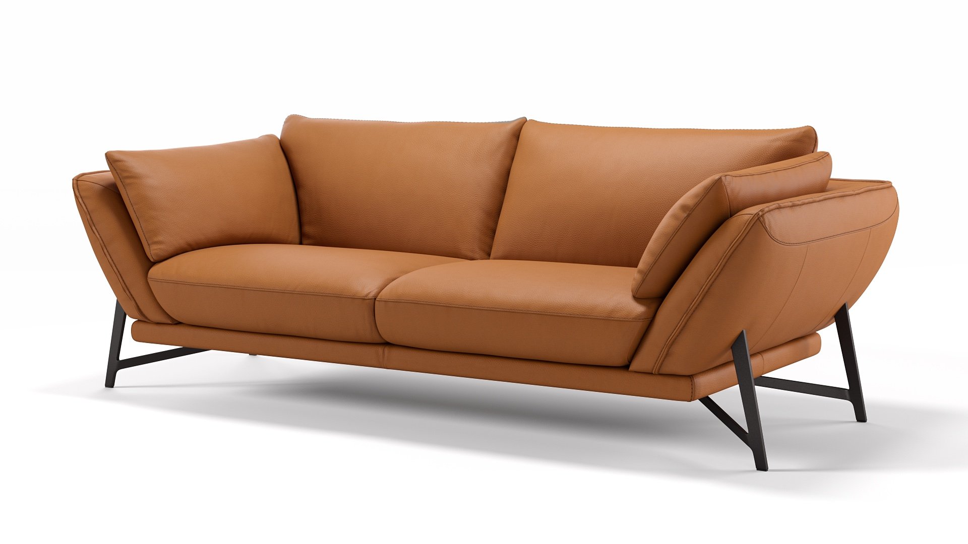 Leder 3-Sitzer Sofa ESTELLA