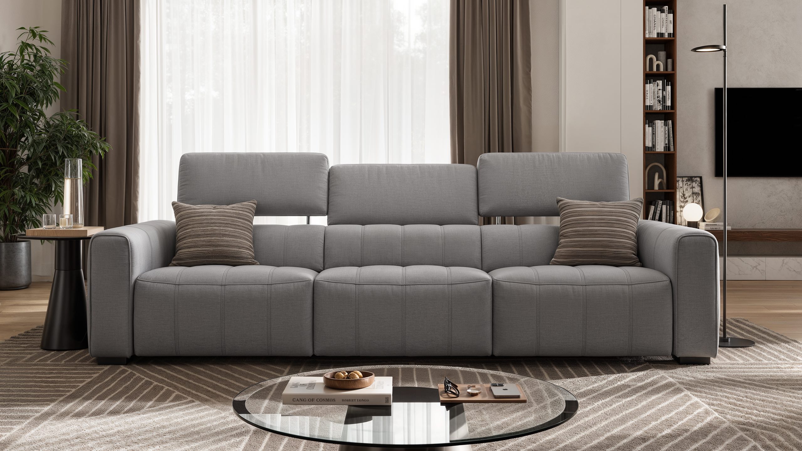 Stoff 3-Sitzer XXL MALIBU
