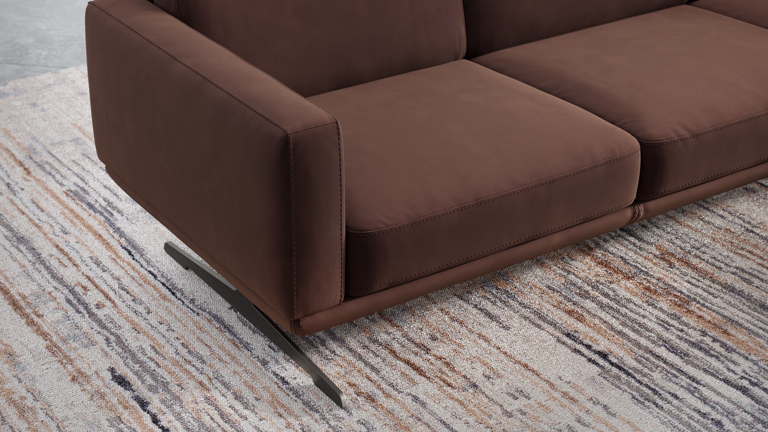 Stoff 2-Sitzer Sofa MARETO