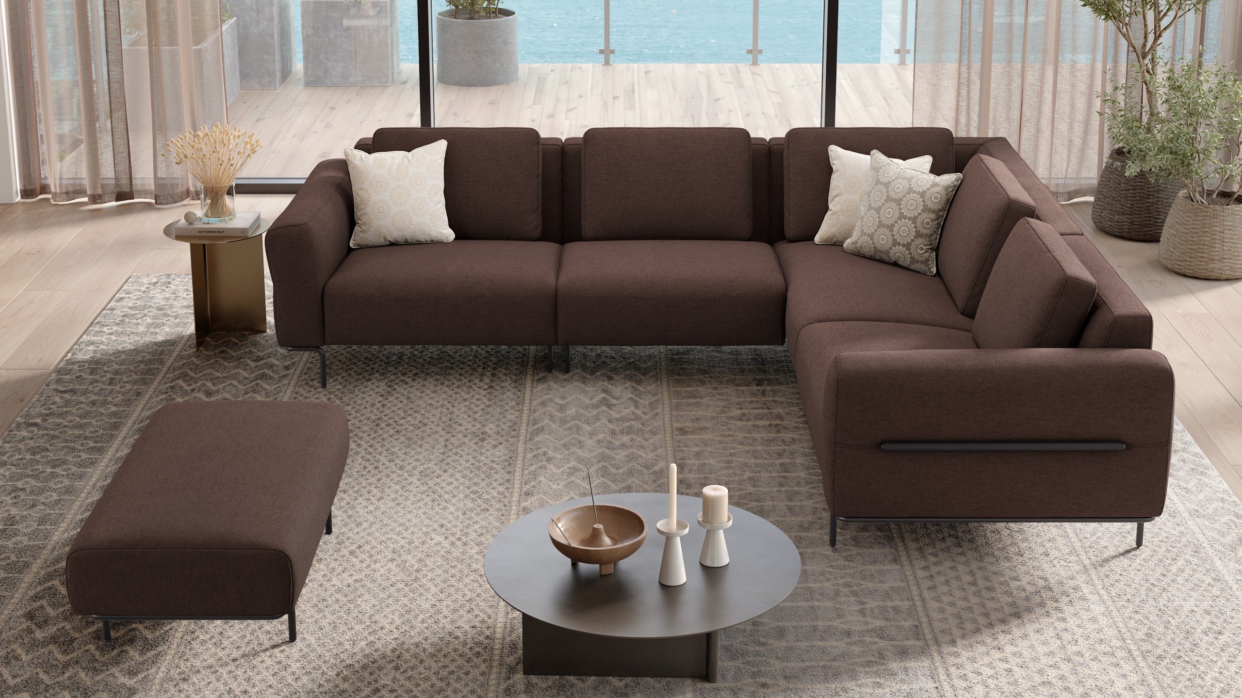 Stoff Ecksofa COSTA