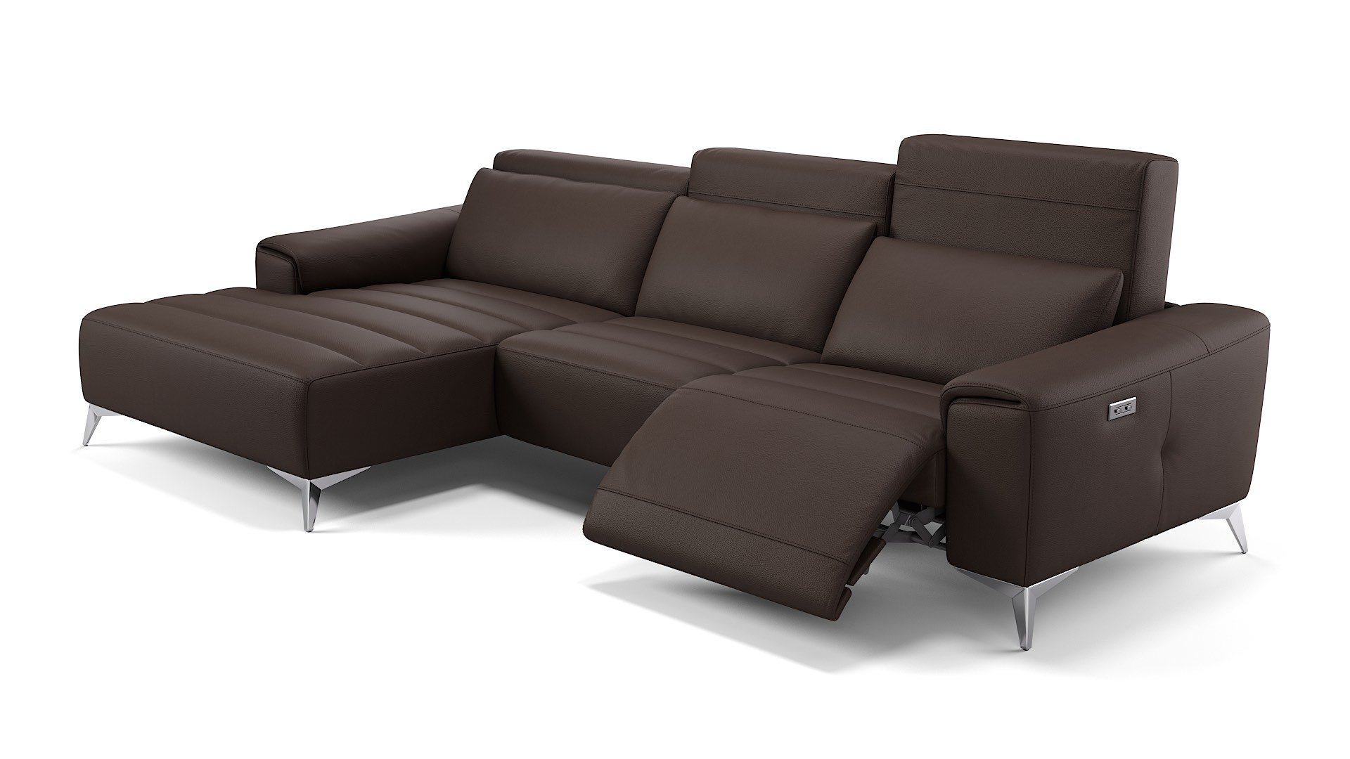 Leder Ecksofa BELLA