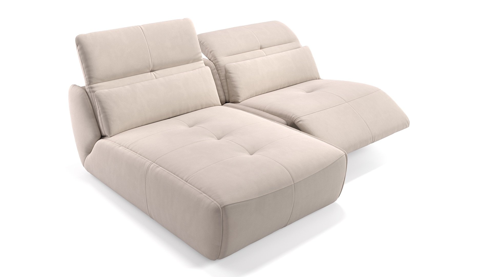 Stoff Ecksofa MODICA