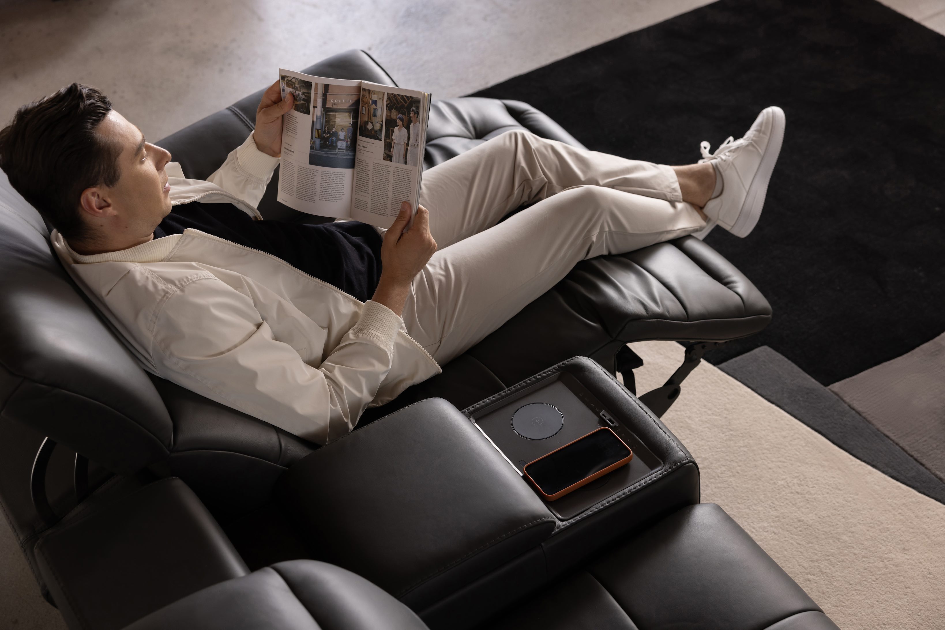 Leder Kinosofa VEGAS
