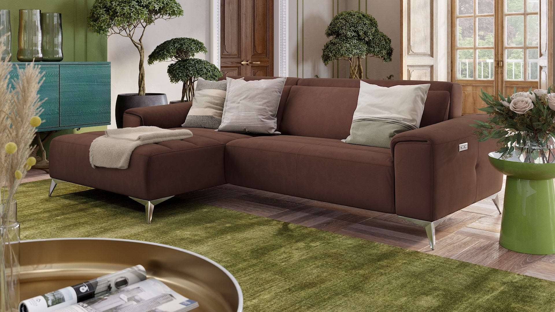 Stoff Ecksofa Mini BELLA