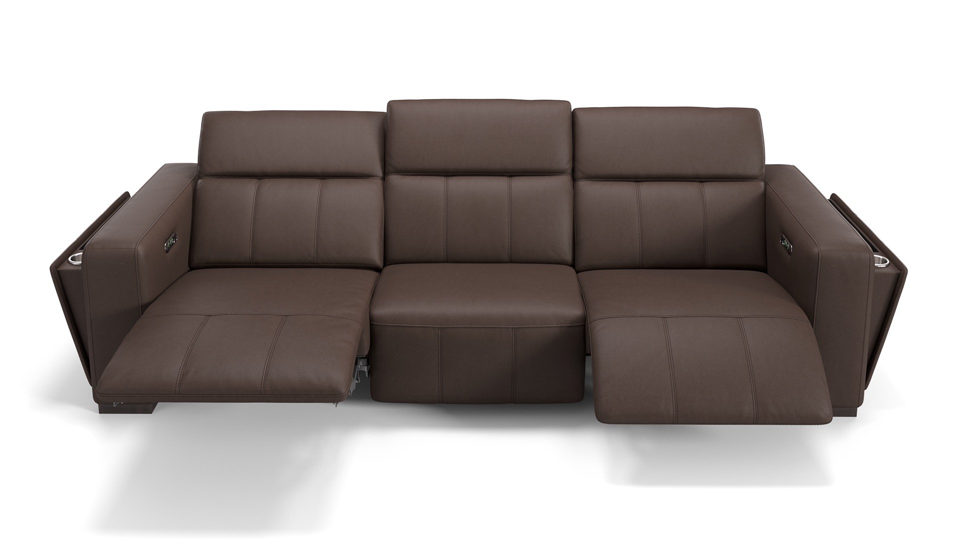 Leder 3-Sitzer XXL ANCONA