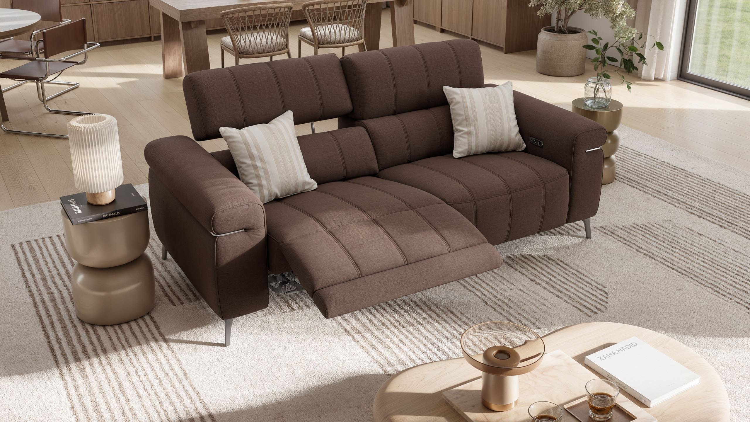 Stoff 3-Sitzer Sofa SOLETO
