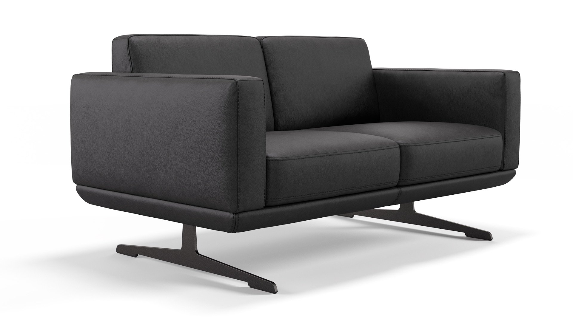 Leder 2-Sitzer Sofa MARETO