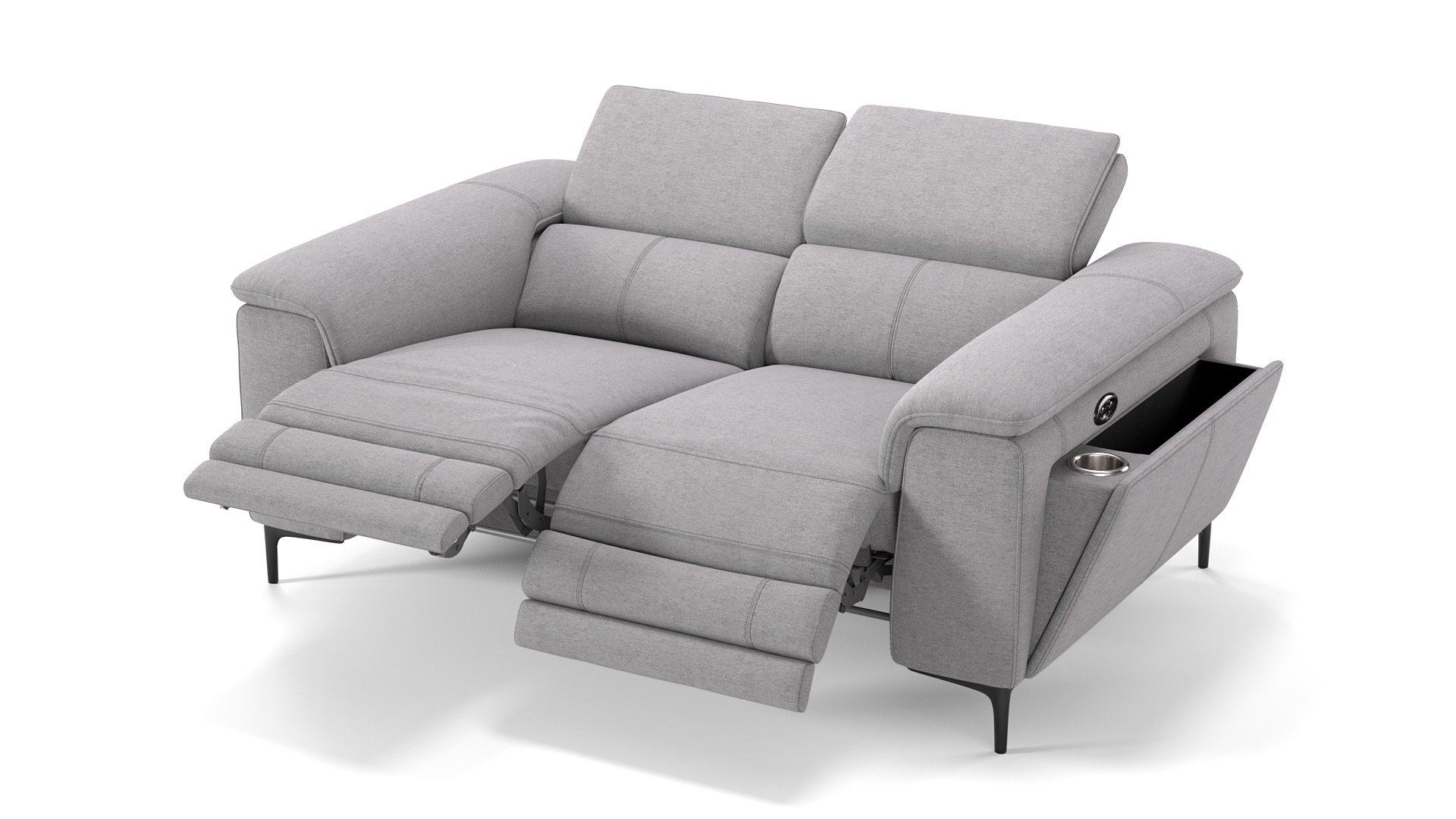 Stoff 2-Sitzer Sofa MARINO